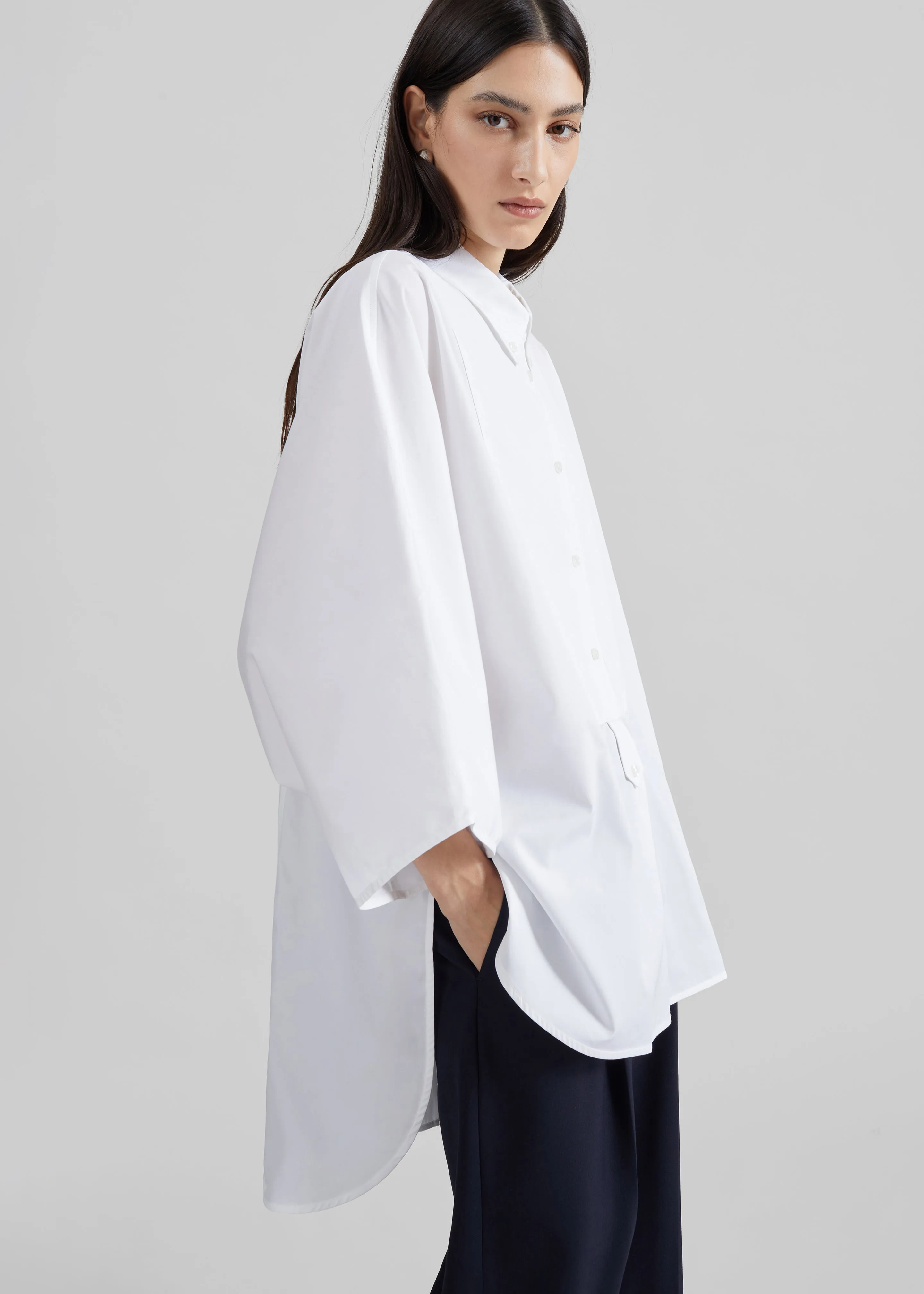 CO Tunic Top - White sold by Frankie Shop product image thumbnail 2