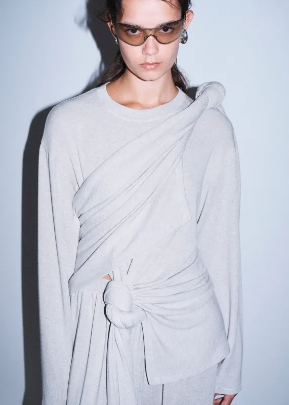 Beaufille Hari Sweater - Light Grey made by Beaufille