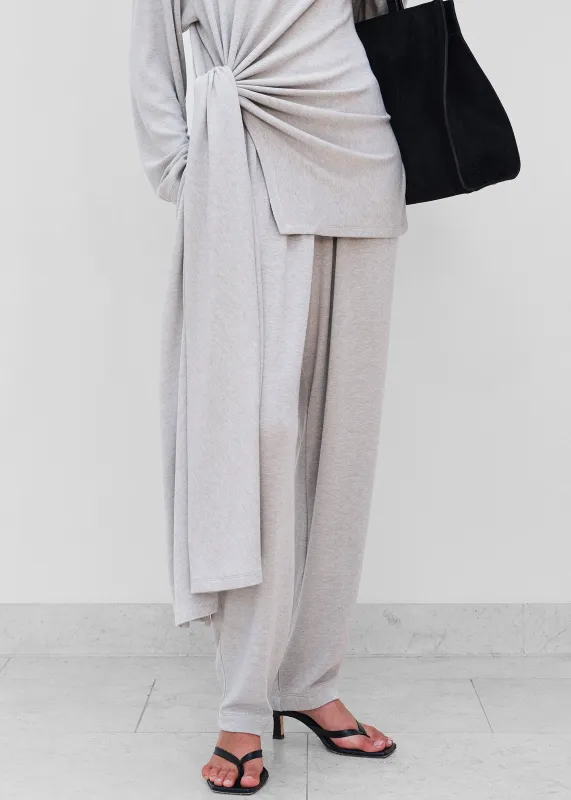 Beaufille Amos Trousers - Light Grey made by Beaufille