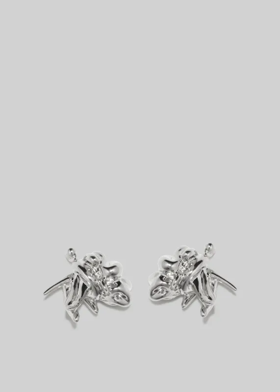 Completedworks Notsobig General Strike Earrings - Silver made by Completed Works