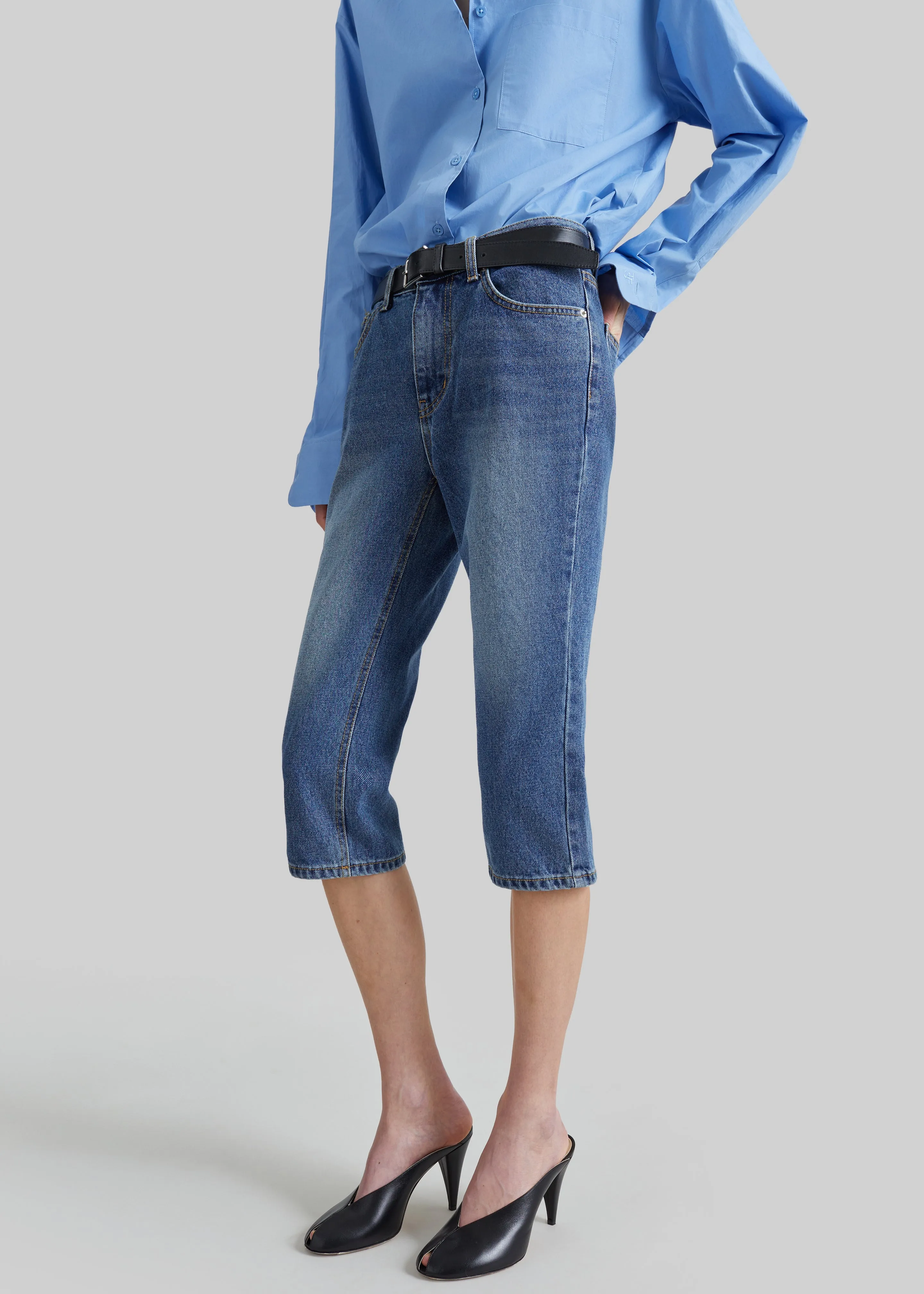 Oze Capri Jeans - Medium Wash sold by Frankie Shop product image thumbnail 2