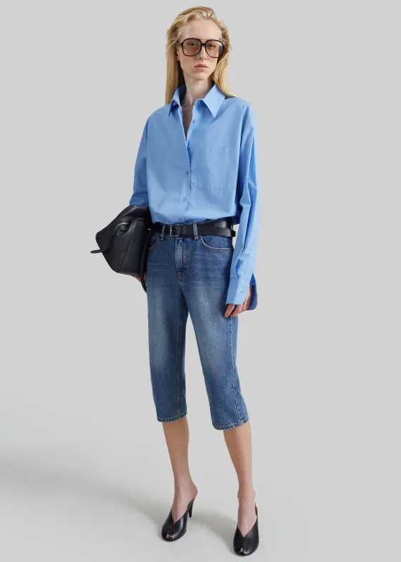 Oze Capri Jeans - Medium Wash made by Frankie Shop