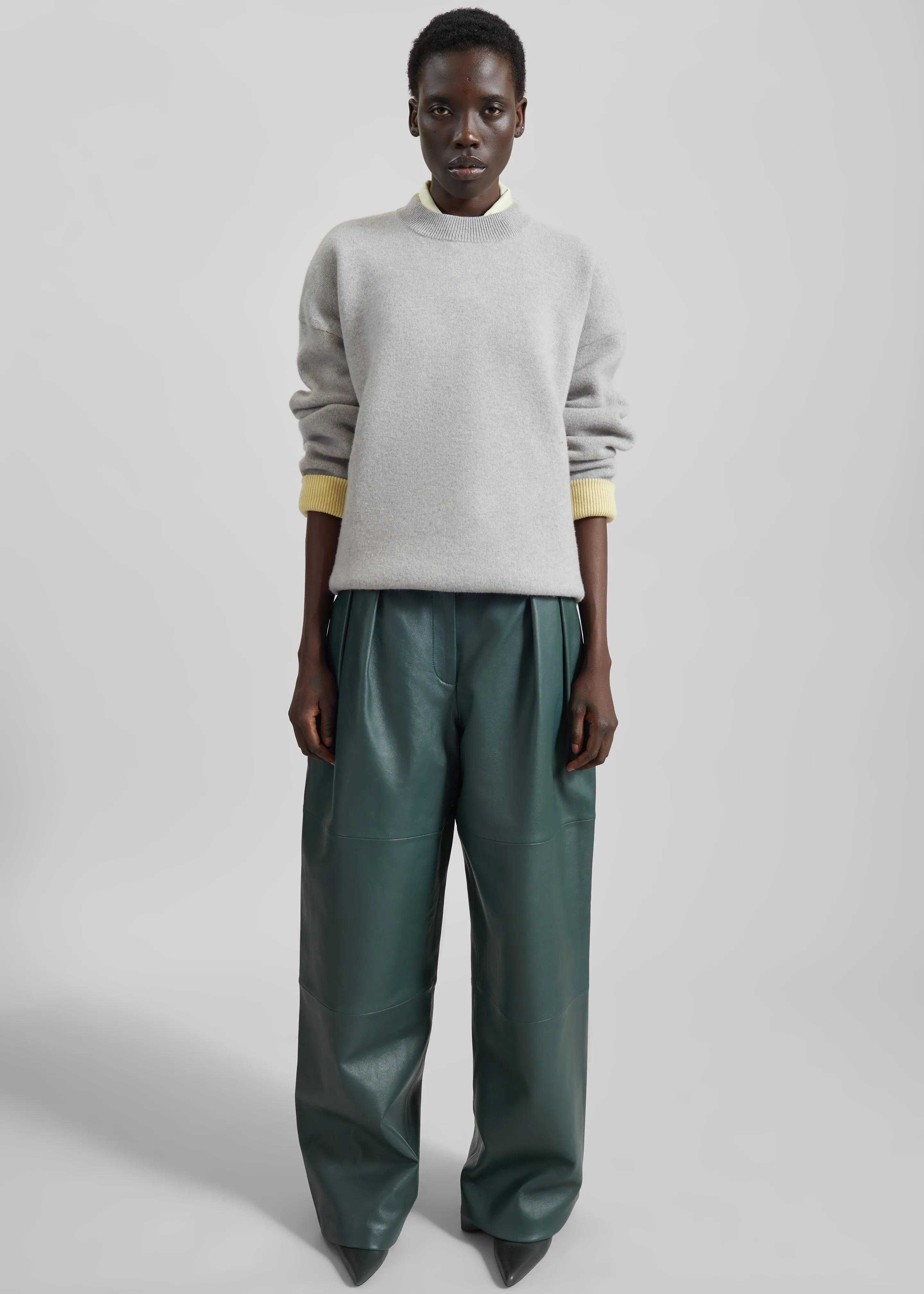 Hana Wool Sweater - Light Grey sold by Frankie Shop product image thumbnail 2