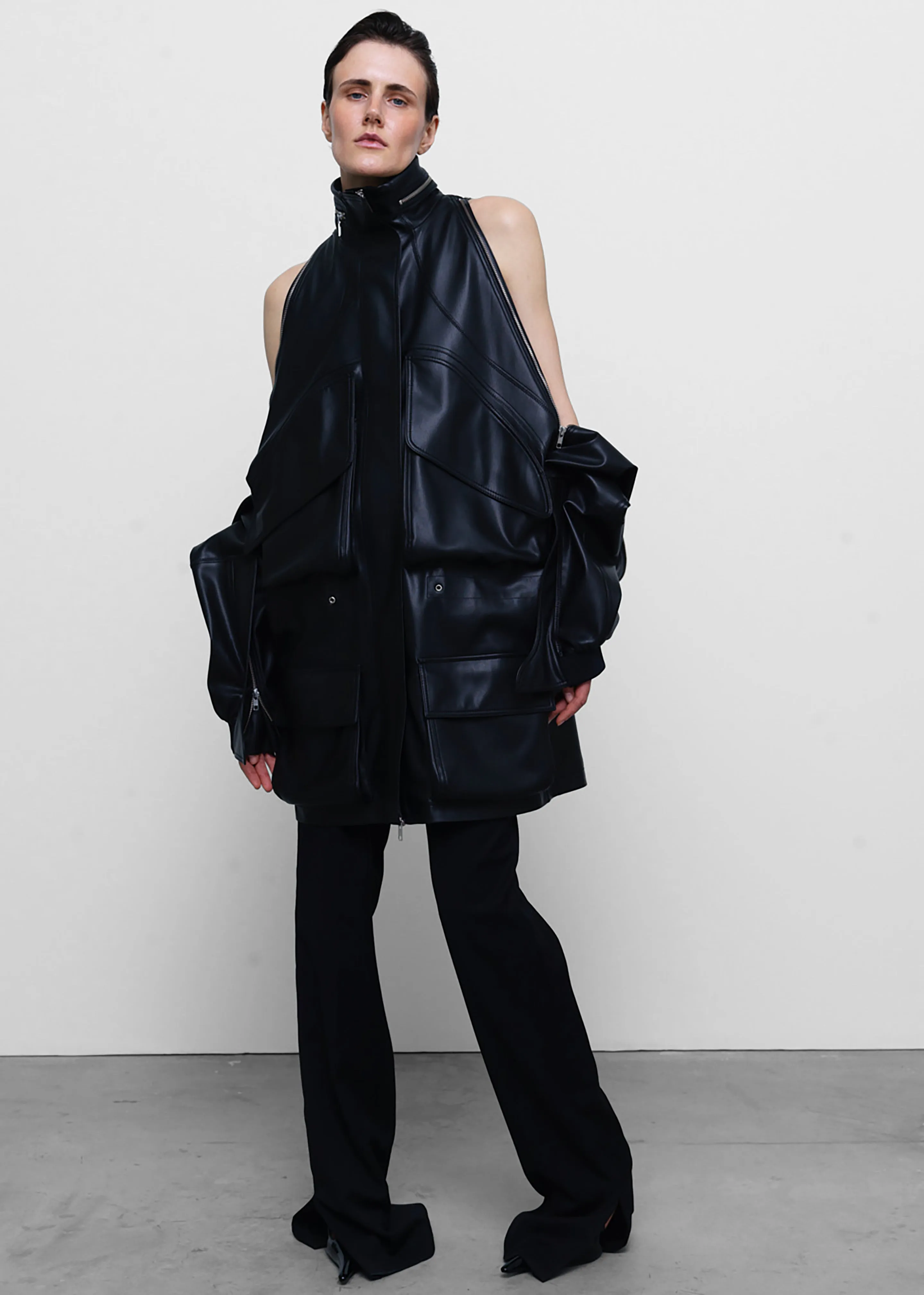 Gudu Jacket #06 - Black sold by Frankie Shop product image thumbnail 3