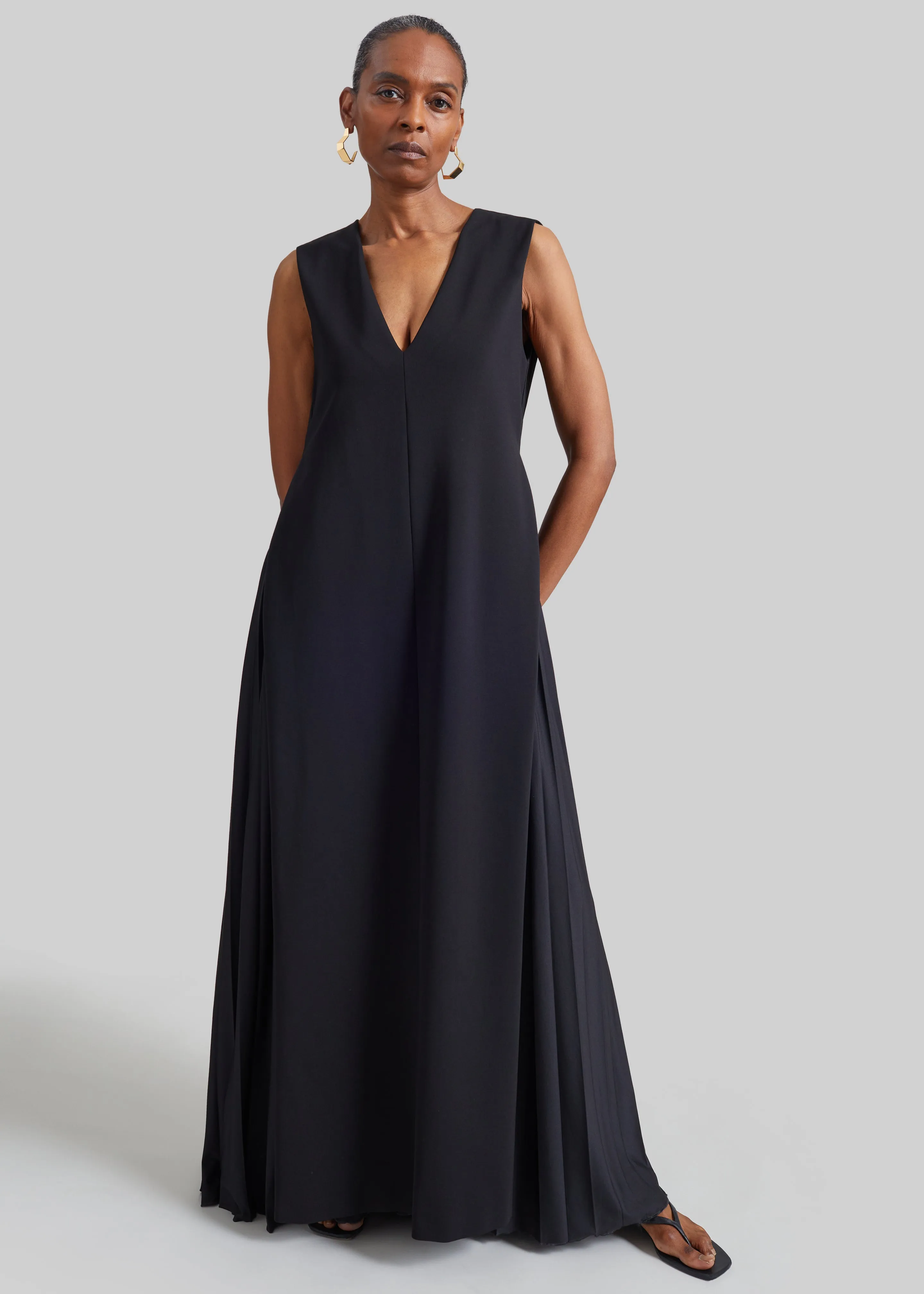 Sportmax Adesso Long Dress - Black sold by Frankie Shop product image thumbnail 2