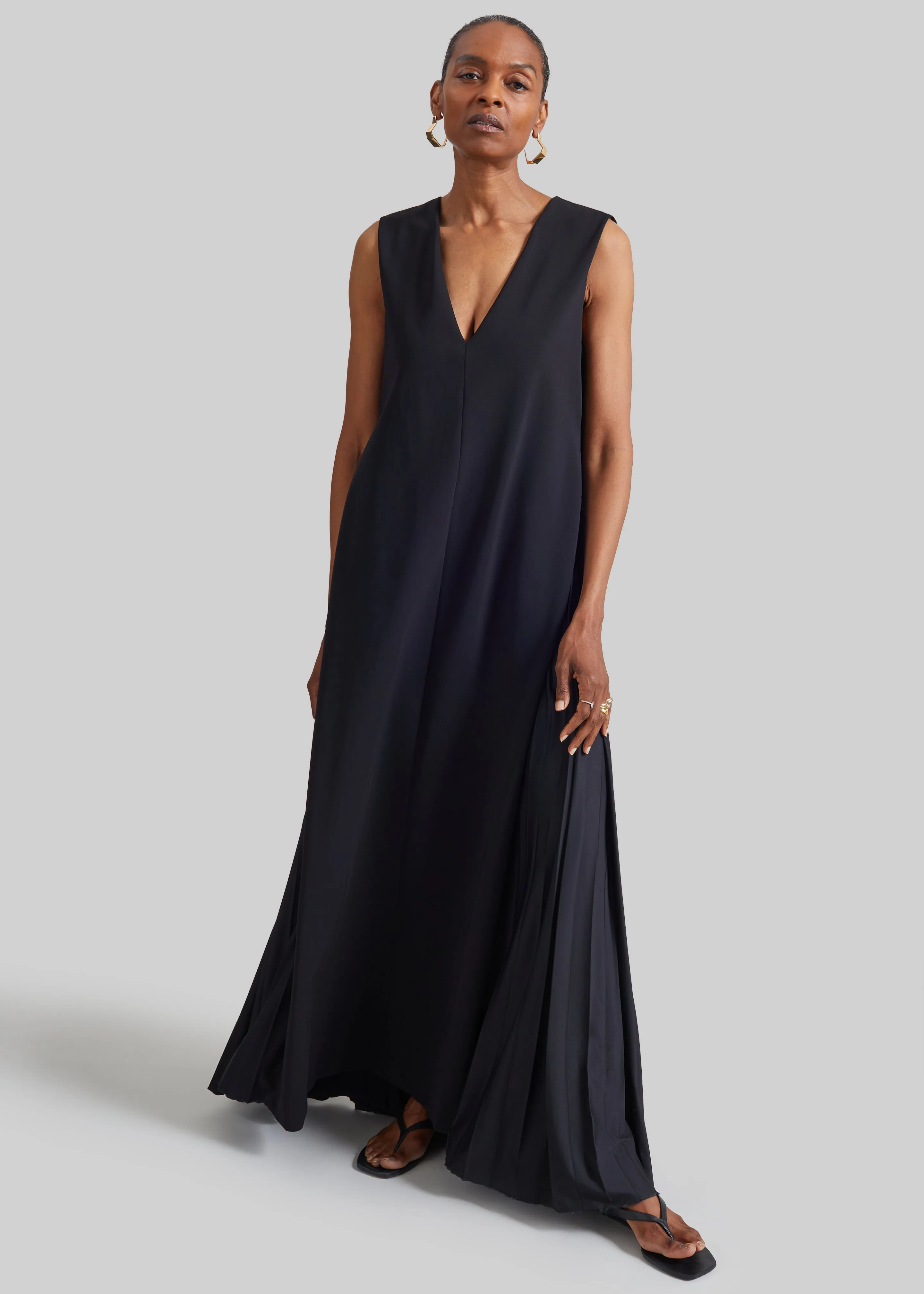 Sportmax Adesso Long Dress - Black sold by Frankie Shop product image thumbnail 4