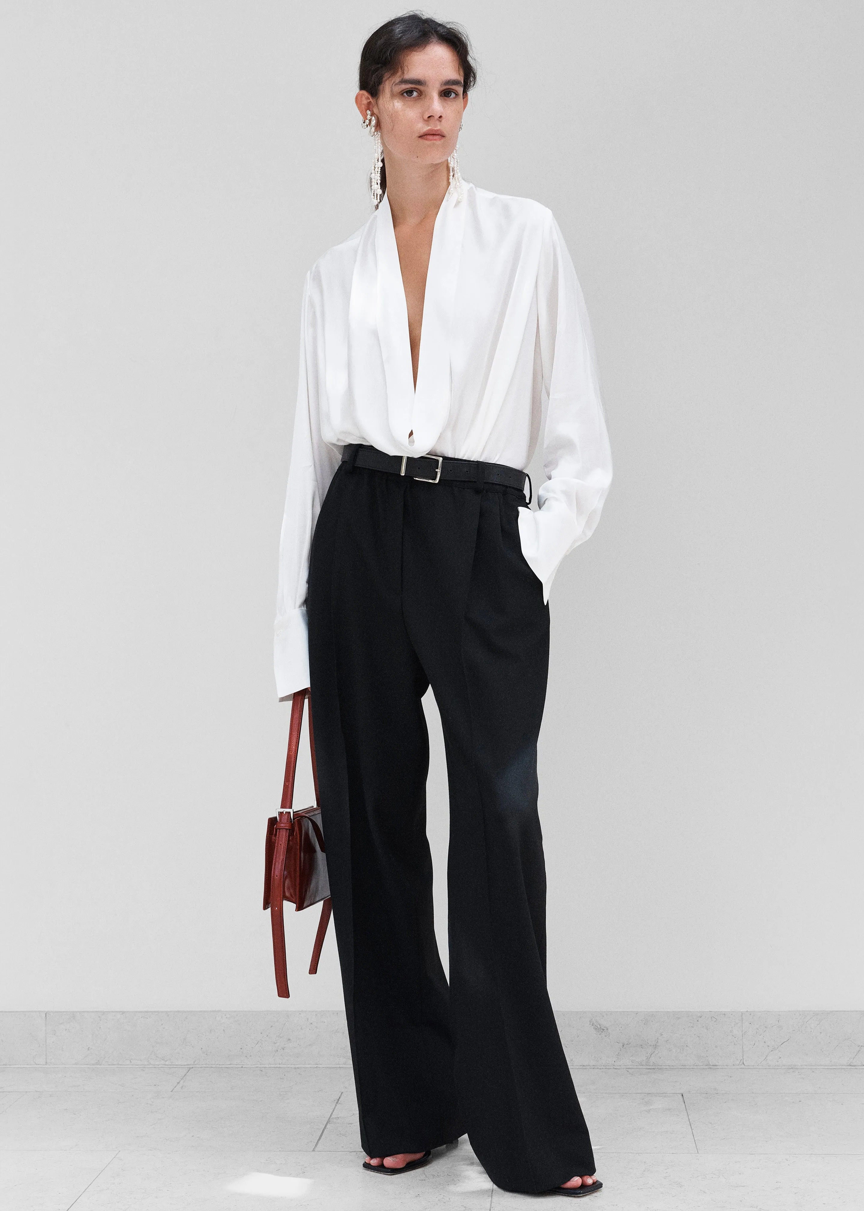 Beaufille Halo Blouse - Pearl sold by Frankie Shop product image thumbnail 2