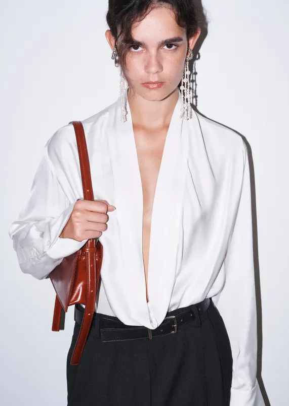 Beaufille Halo Blouse - Pearl made by Beaufille