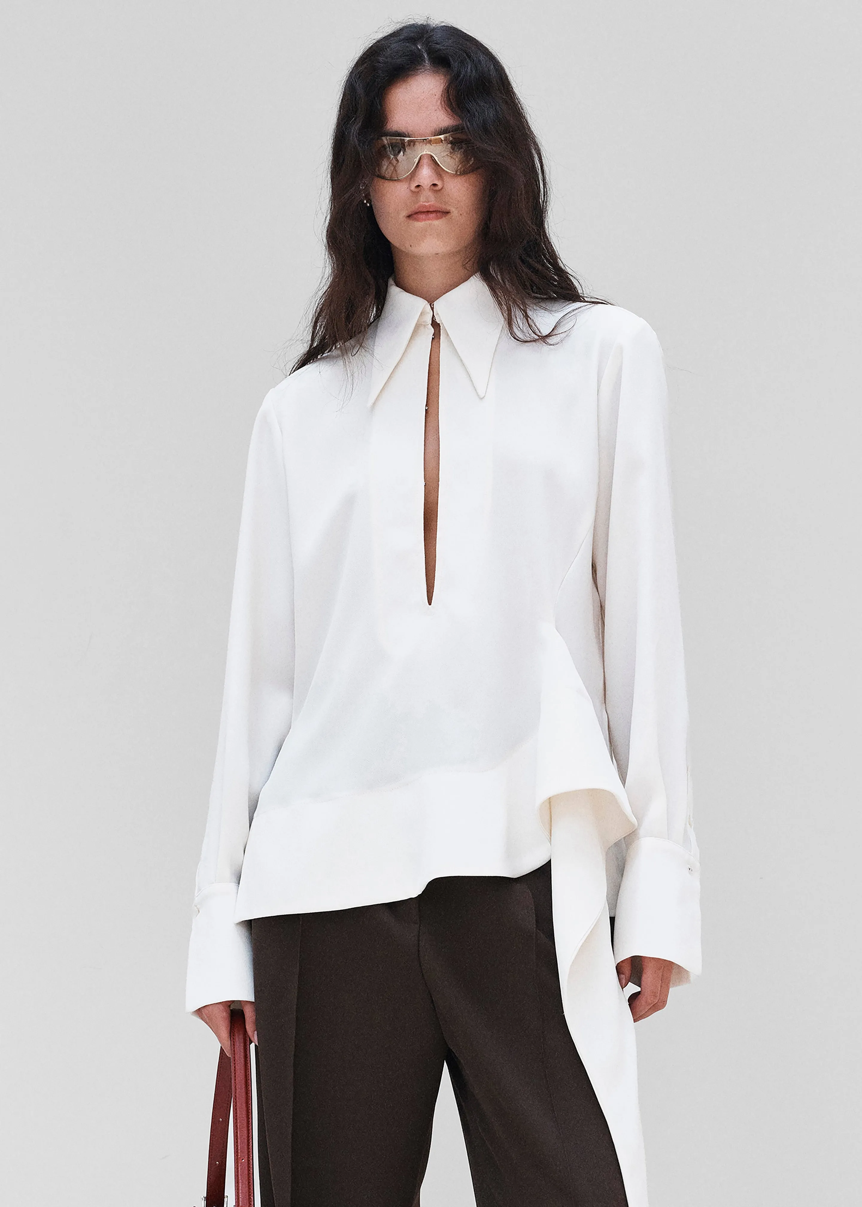 Beaufille Alanis Blouse - Porcelain sold by Frankie Shop product image thumbnail 2