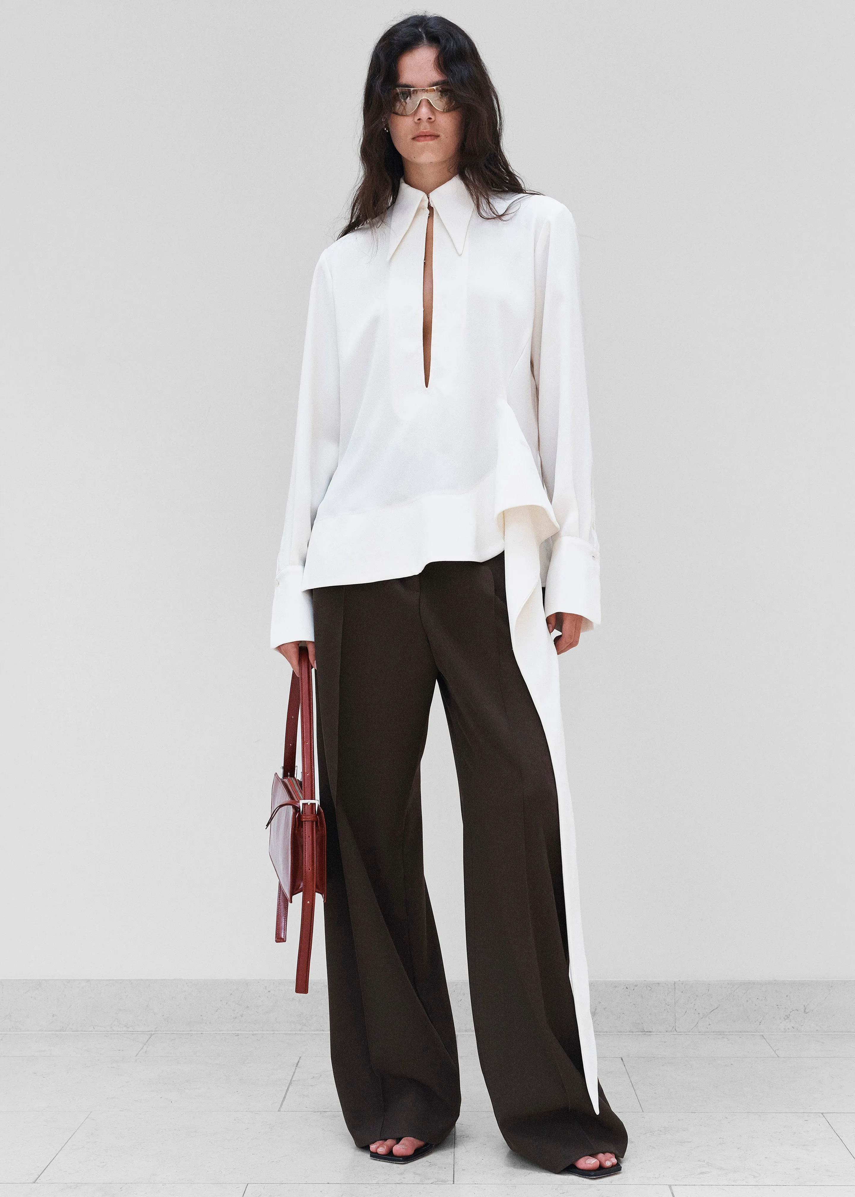 Beaufille Alanis Blouse - Porcelain sold by Frankie Shop