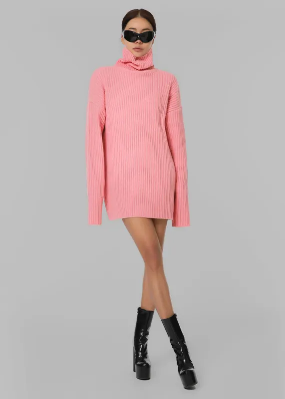 Thelma Ribbed Sweater - Pink made by Frankie Shop