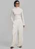 Ripley Pleated Trousers - Ivory sold by Frankie Shop