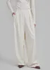 Ripley Pleated Trousers - Ivory sold by Frankie Shop