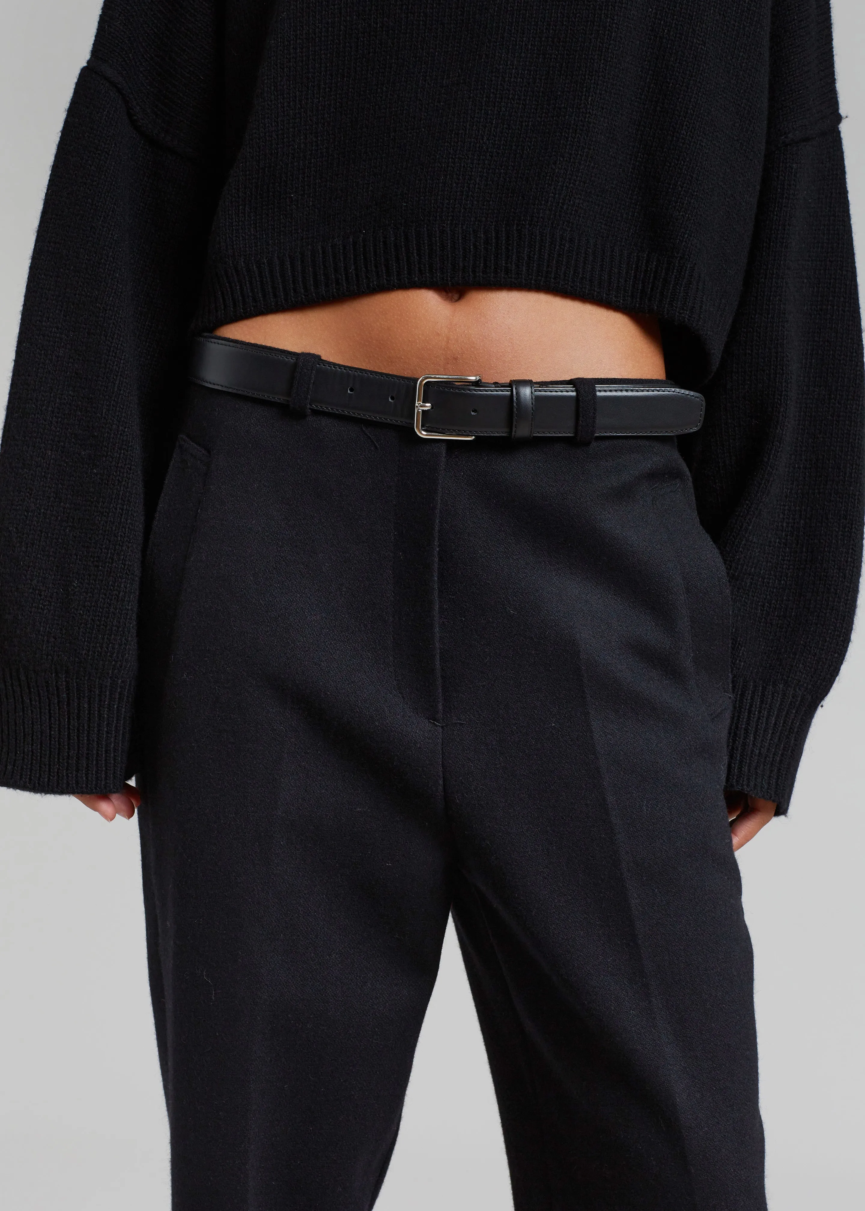 Dira Trousers - Black sold by Frankie Shop product image thumbnail 3