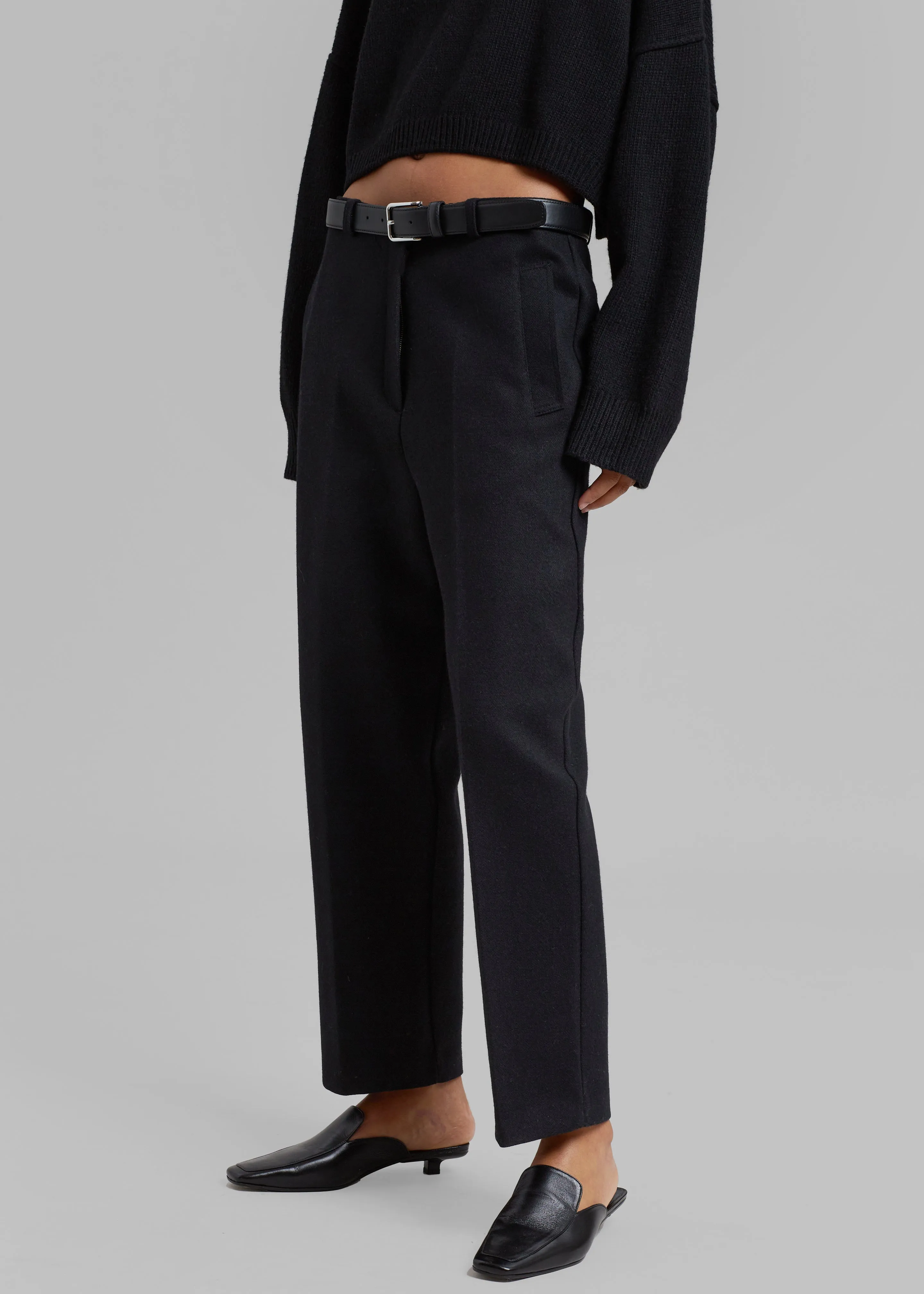 Dira Trousers - Black sold by Frankie Shop product image thumbnail 2