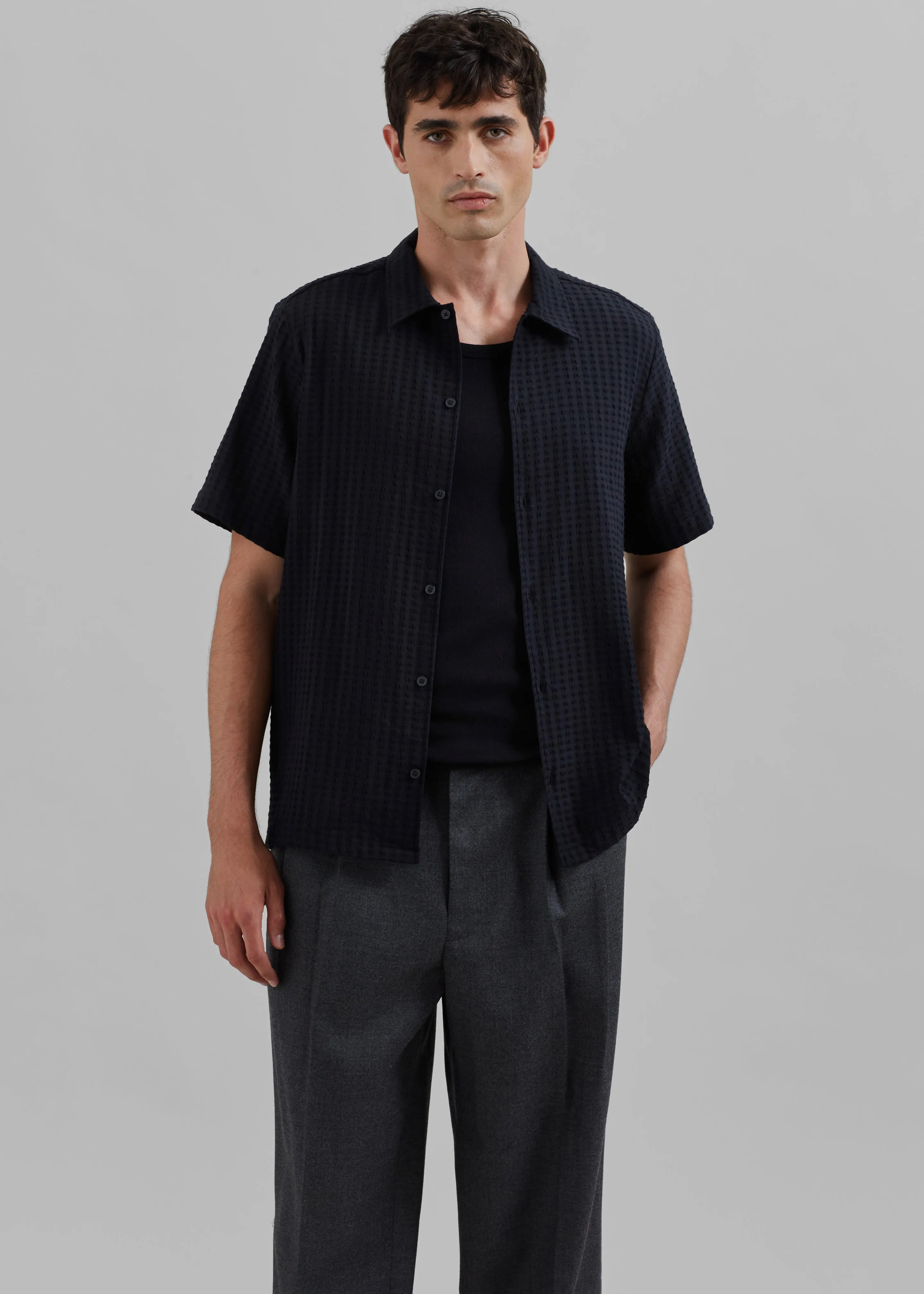 Samsøe Samsøe Avan JX Shirt - Black sold by Frankie Shop product image thumbnail 5