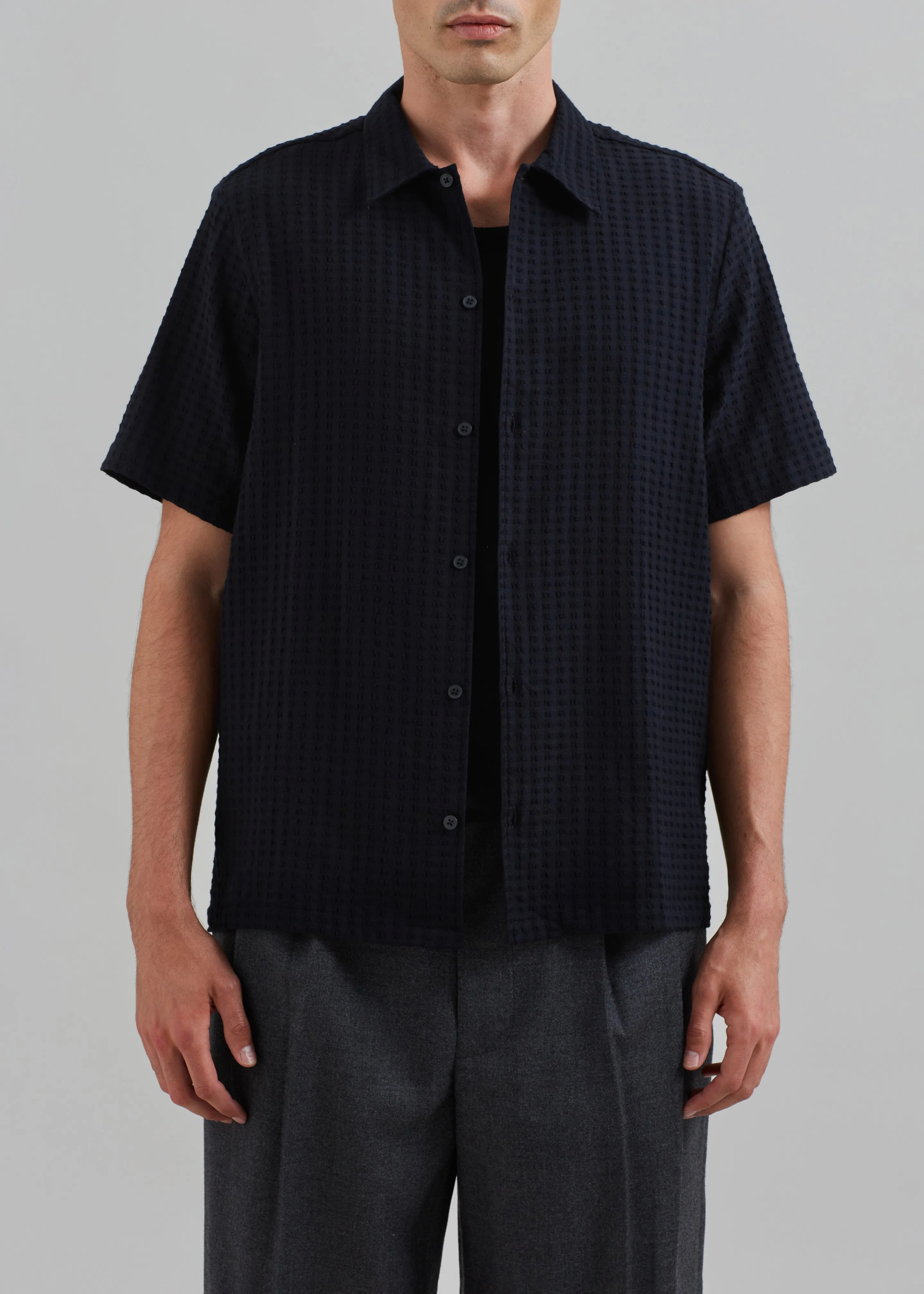 Samsøe Samsøe Avan JX Shirt - Black sold by Frankie Shop product image thumbnail 4