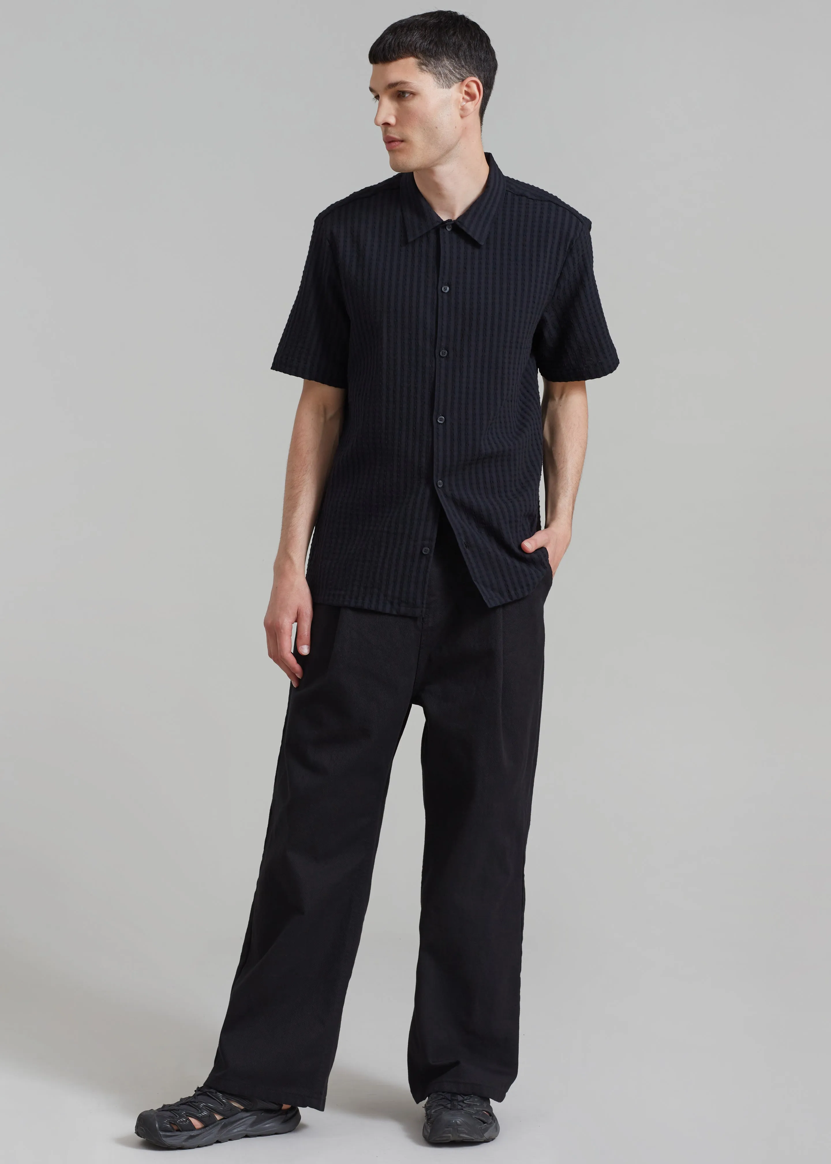 Samsøe Samsøe Avan JX Shirt - Black sold by Frankie Shop product image thumbnail 2