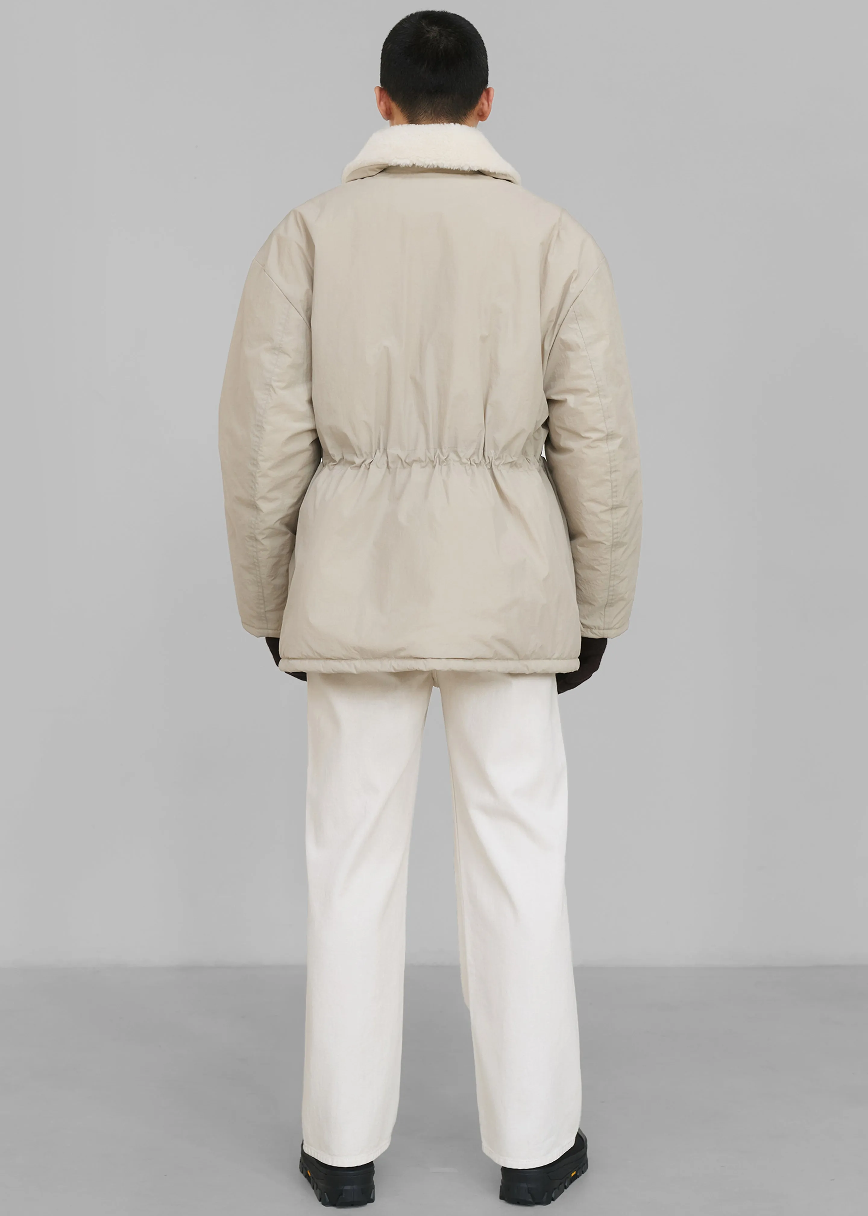 Amomento Padded Safari Jumper - Beige sold by Frankie Shop product image thumbnail 5