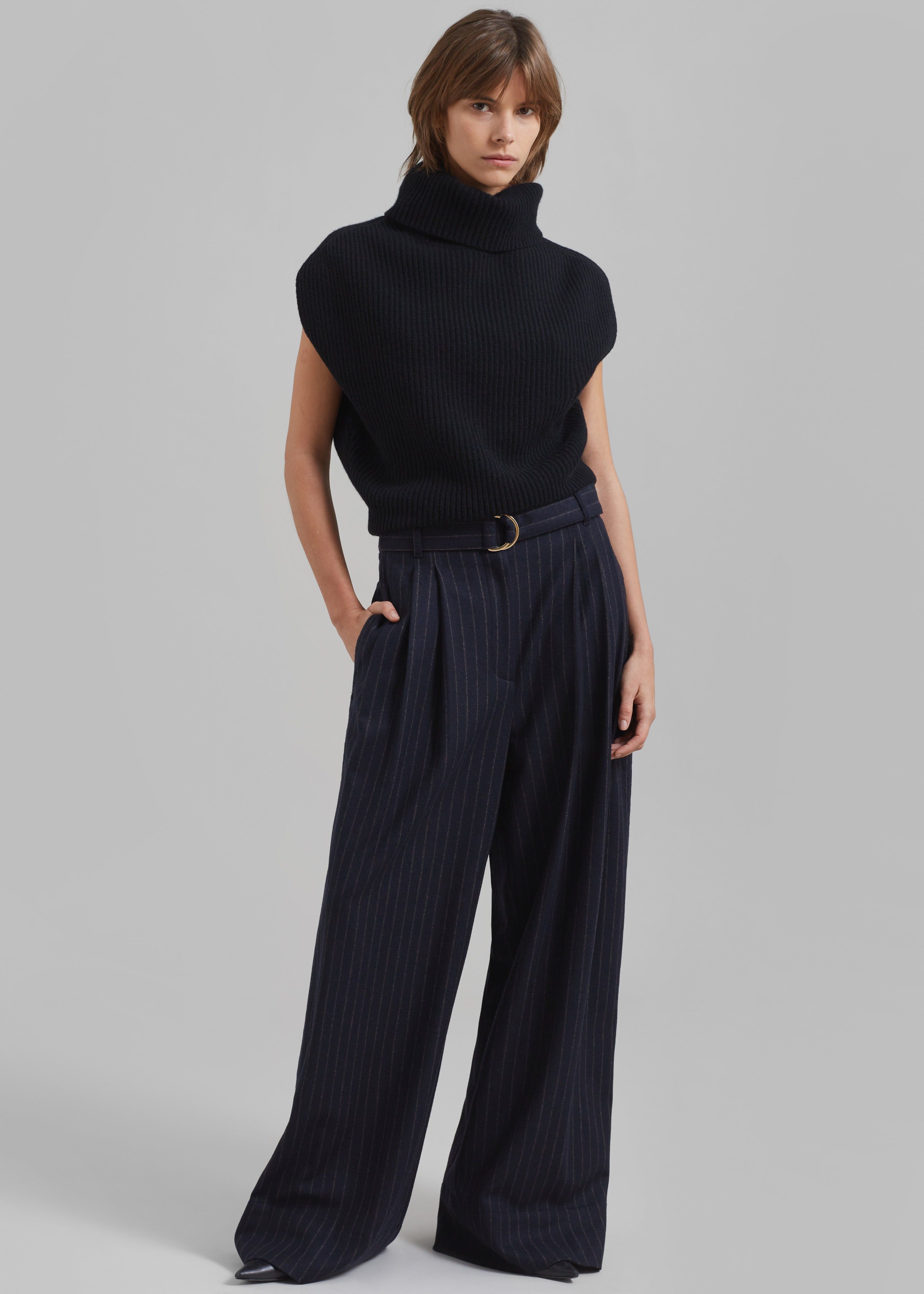 Lana Sleeveless Turtleneck - Black sold by Frankie Shop product image thumbnail 3