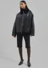 Ivanka Faux Leather Shearling Jacket - Black sold by Frankie Shop