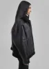 Ivanka Faux Leather Shearling Jacket - Black sold by Frankie Shop
