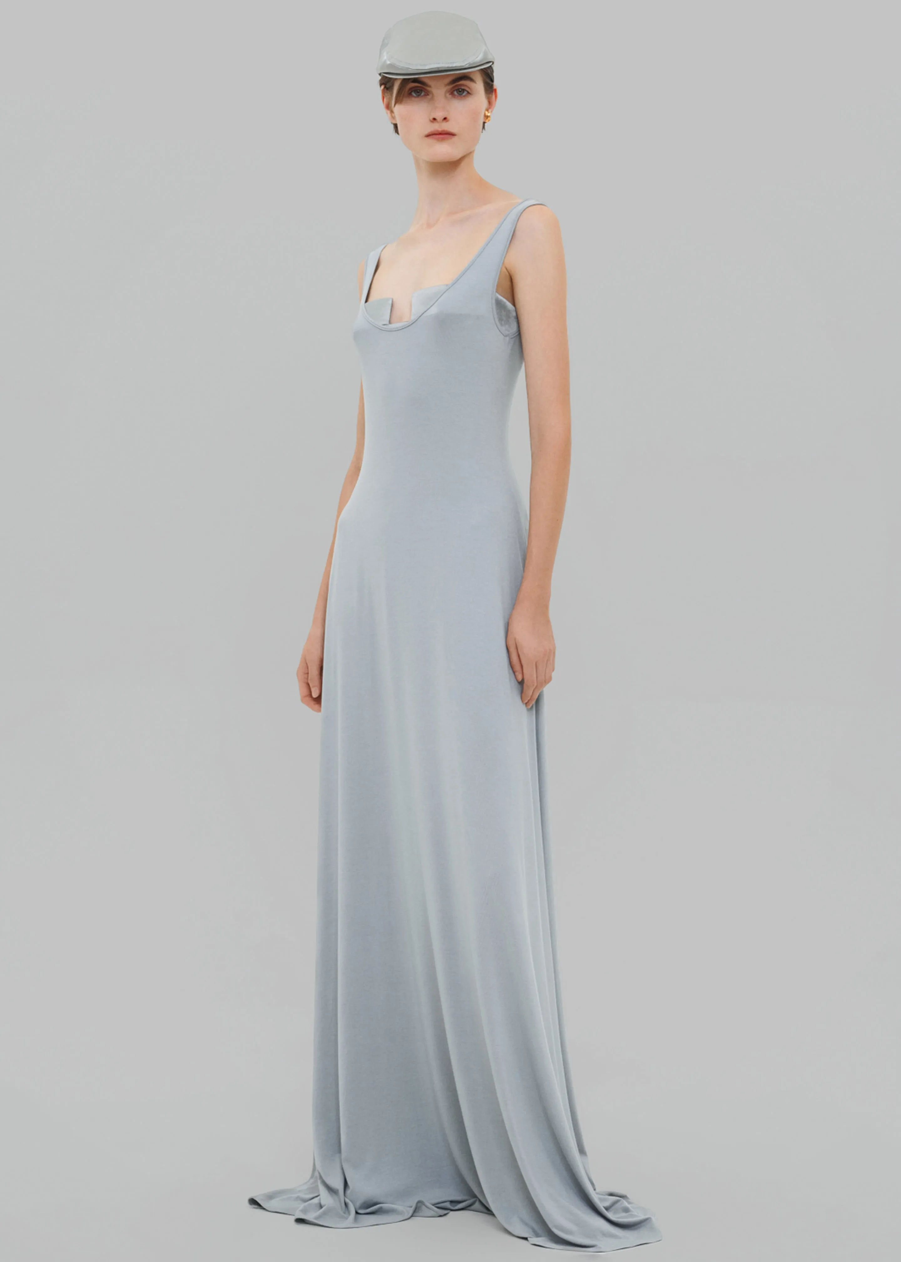 Bevza Kyiv Summer Dress - Steel Grey sold by Frankie Shop