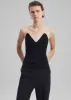 Coperni Knitted Bustier Top - Black sold by Frankie Shop
