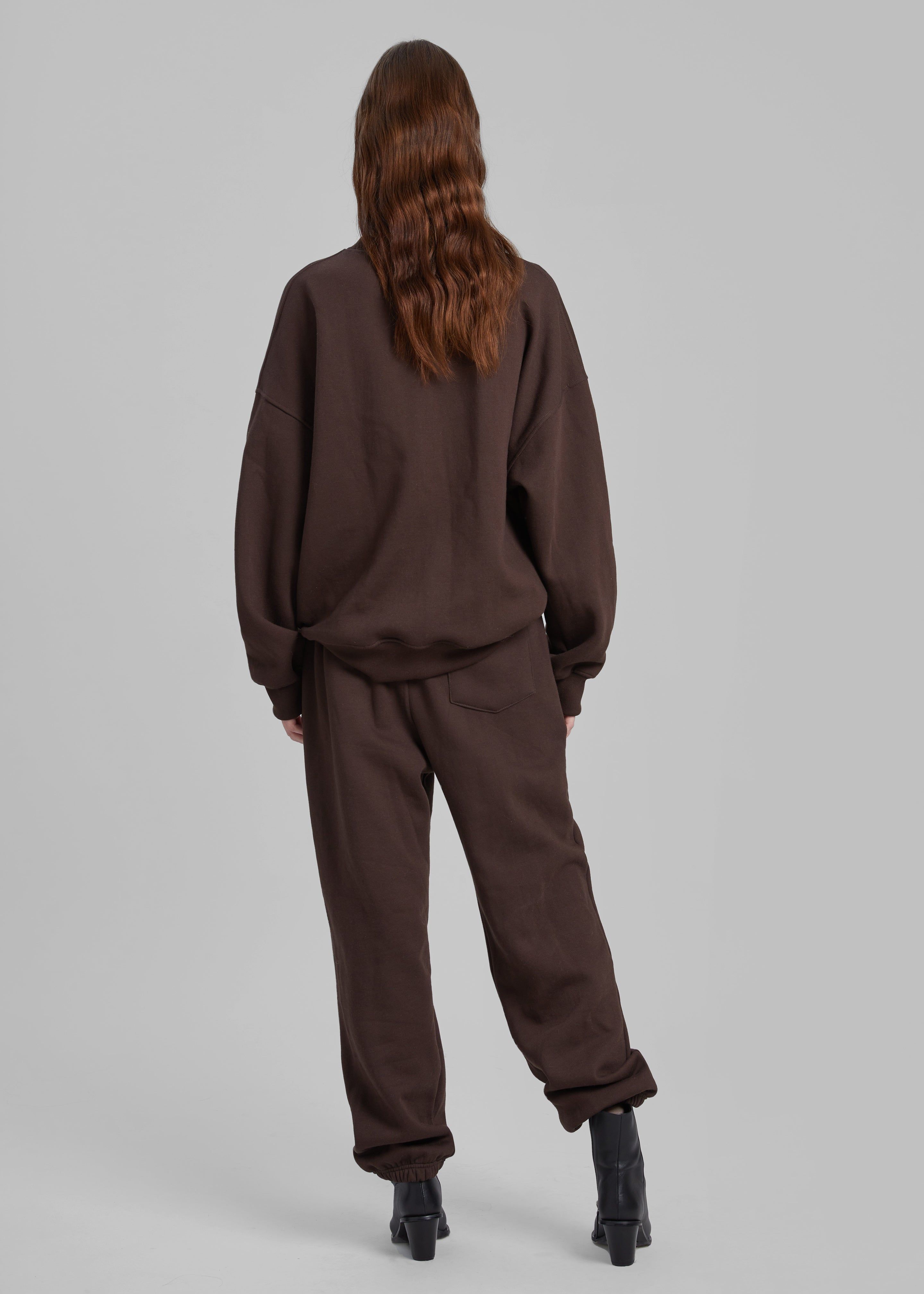 Hoops Sweatshirt - Chocolate Plum sold by Frankie Shop product image thumbnail 10