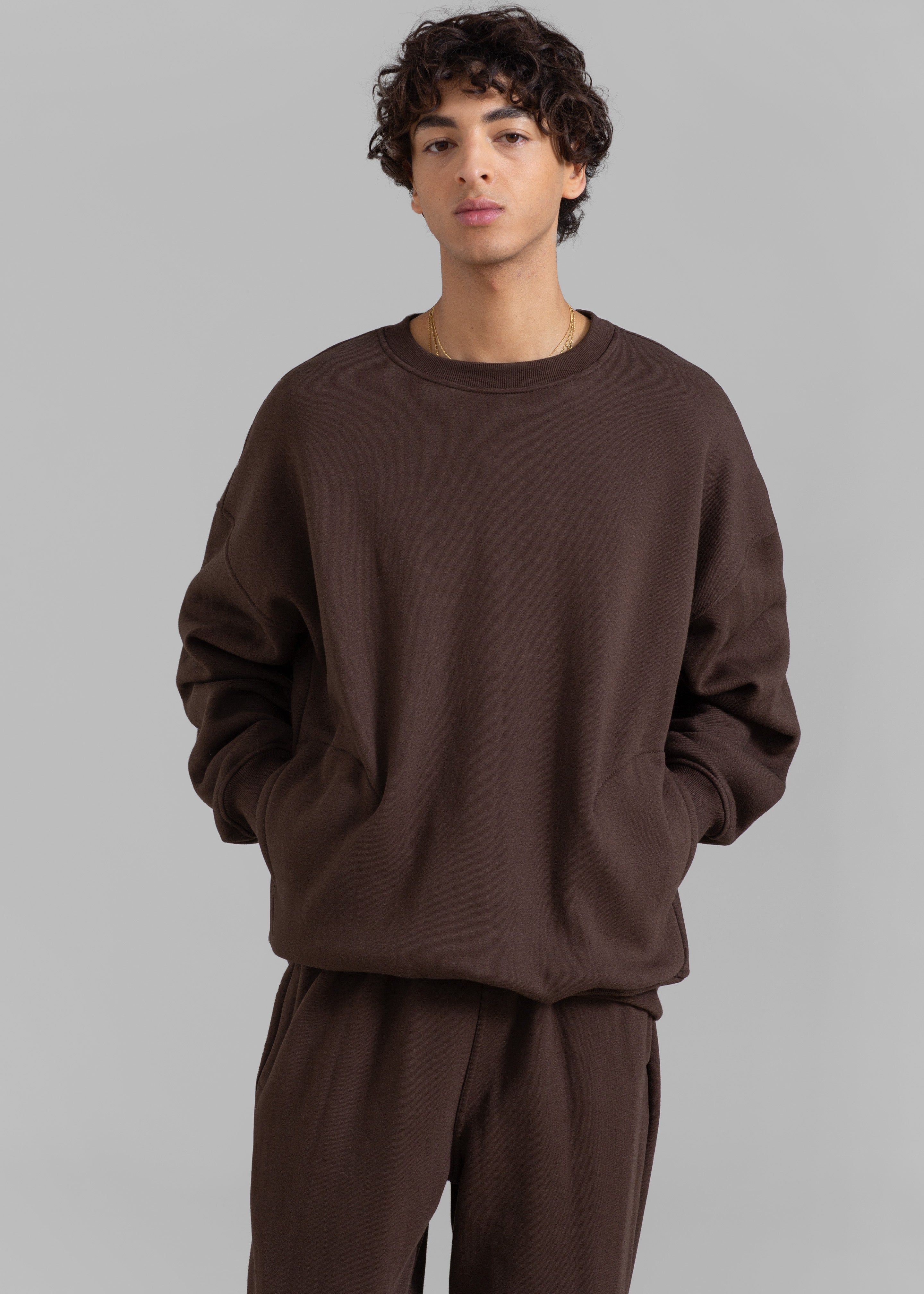 Hoops Sweatshirt - Chocolate Plum sold by Frankie Shop product image thumbnail 7