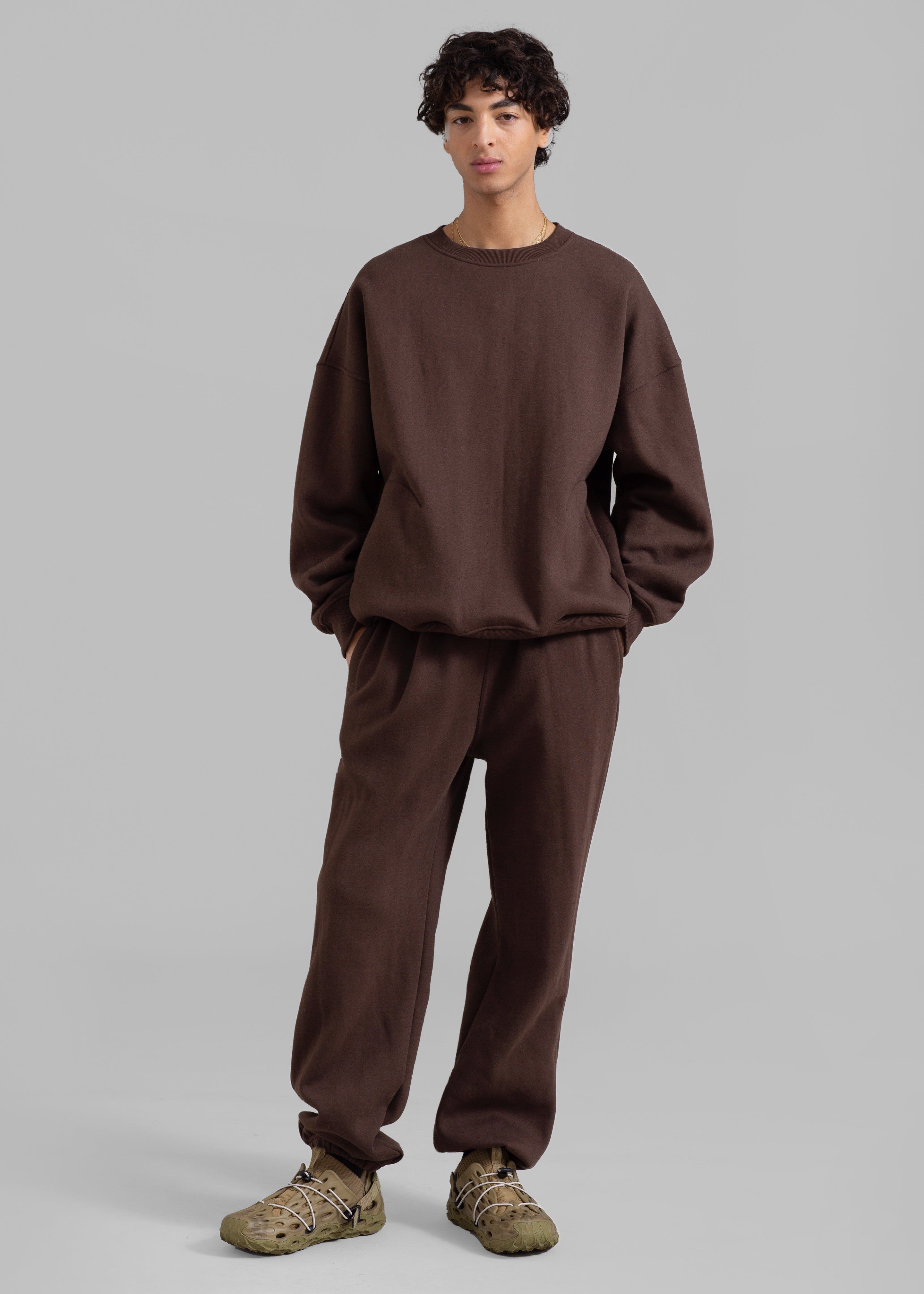 Hoops Sweatshirt - Chocolate Plum sold by Frankie Shop product image thumbnail 8