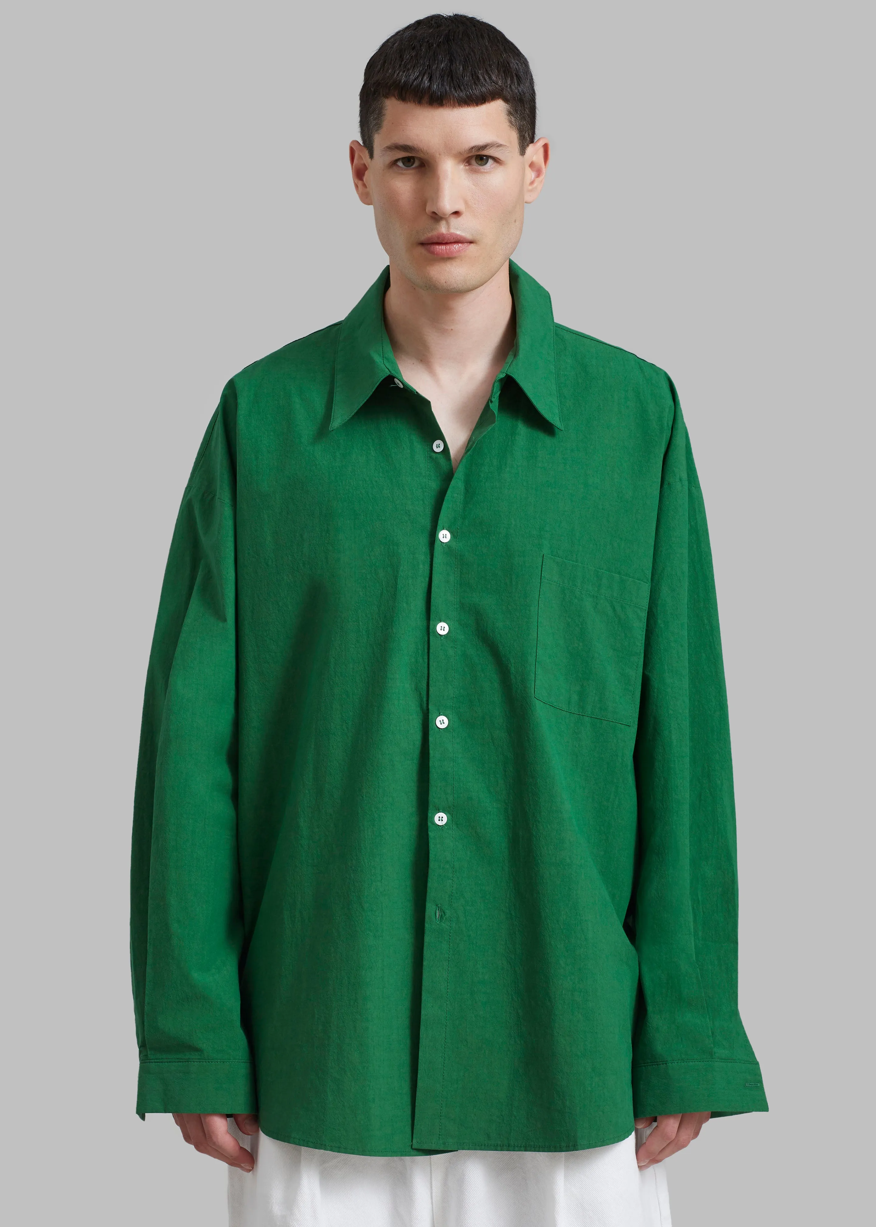Darren Oversized Shirt - Green sold by Frankie Shop product image thumbnail 4