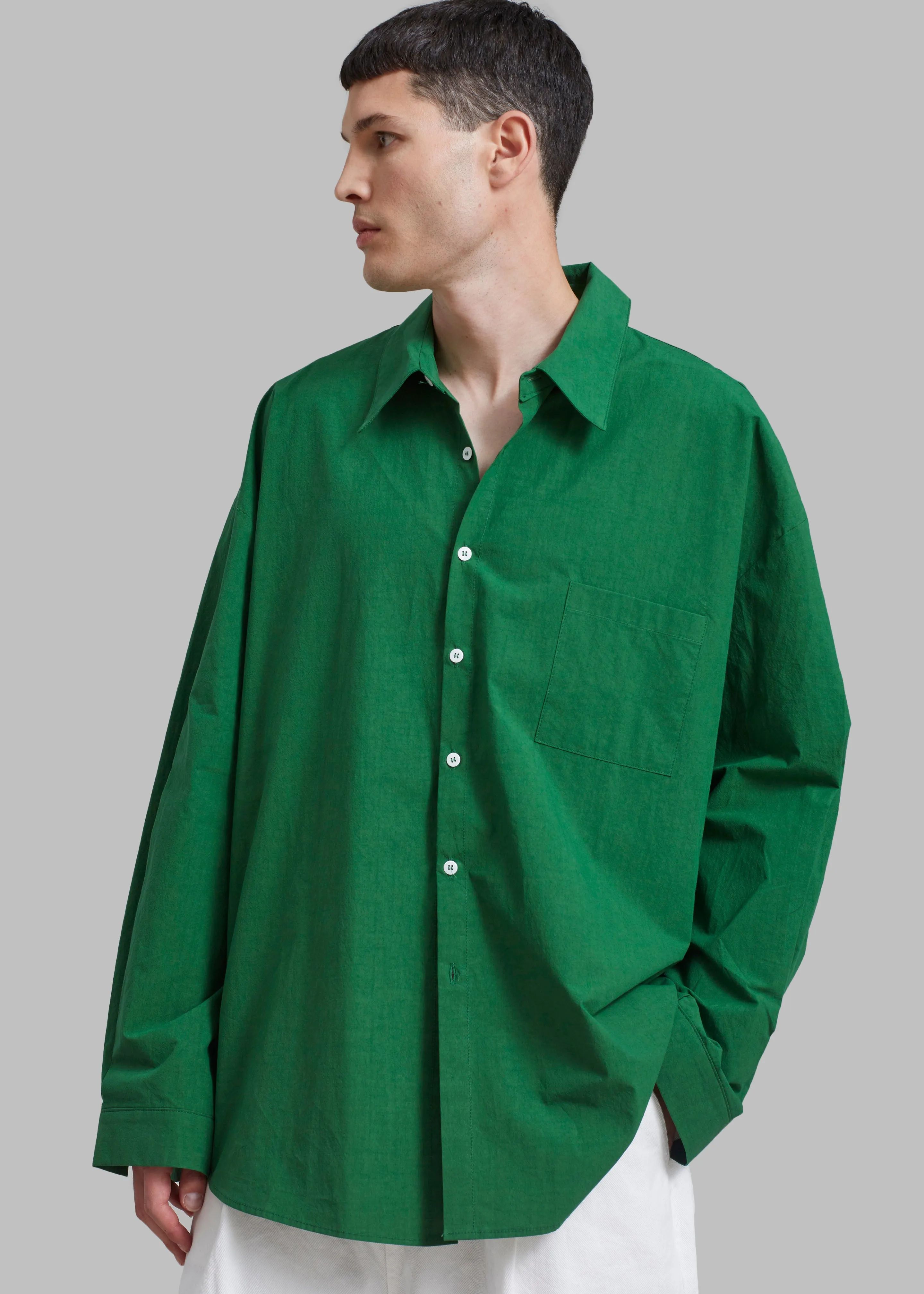 Darren Oversized Shirt - Green sold by Frankie Shop product image thumbnail 2