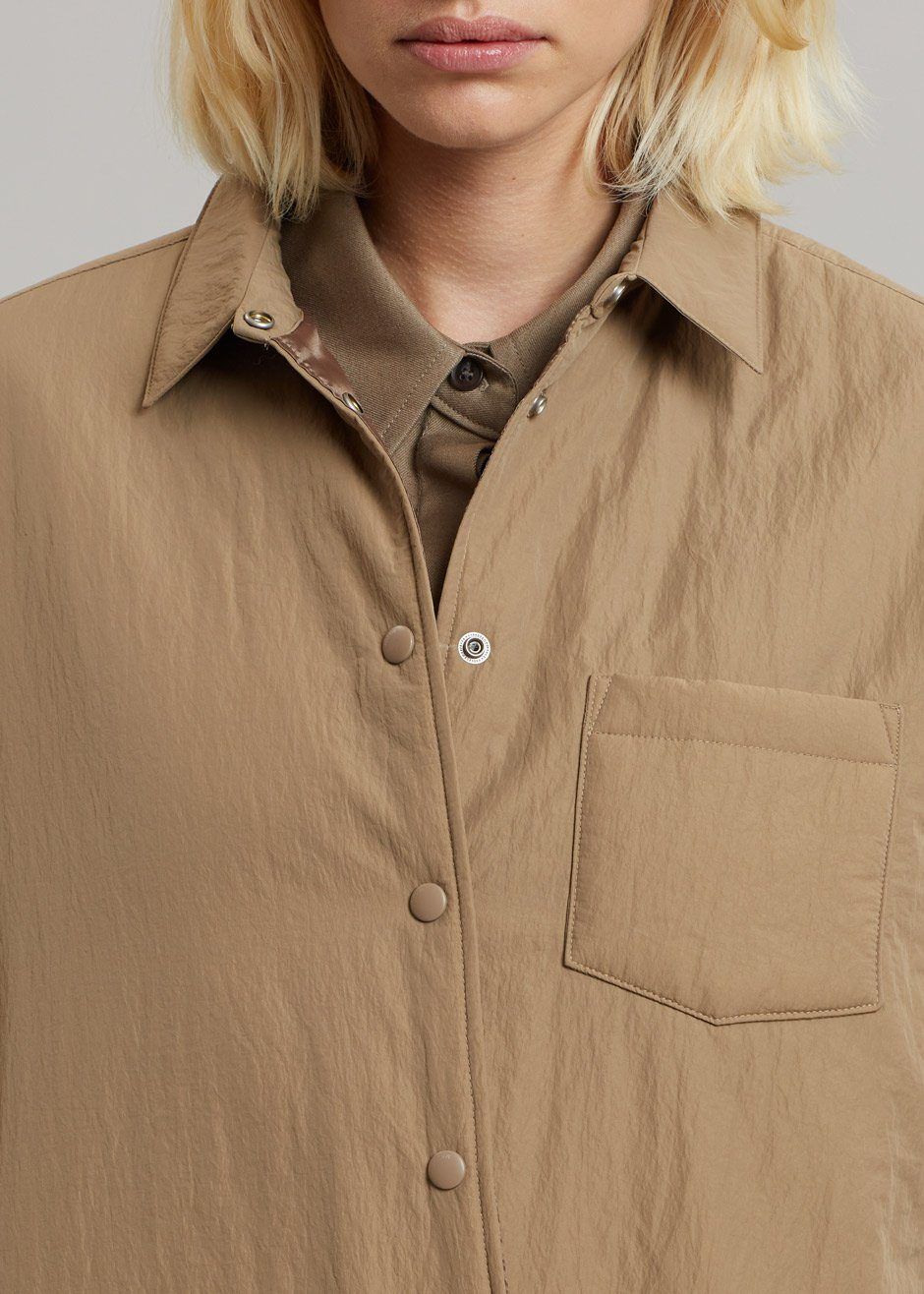 Tove Padded Shirt - Natural sold by Frankie Shop product image thumbnail 9