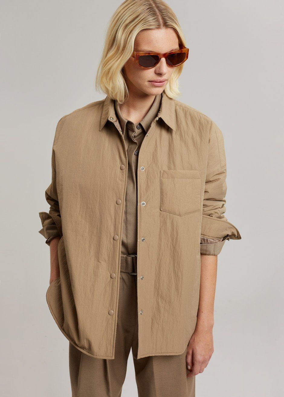Tove Padded Shirt - Natural sold by Frankie Shop product image thumbnail 2