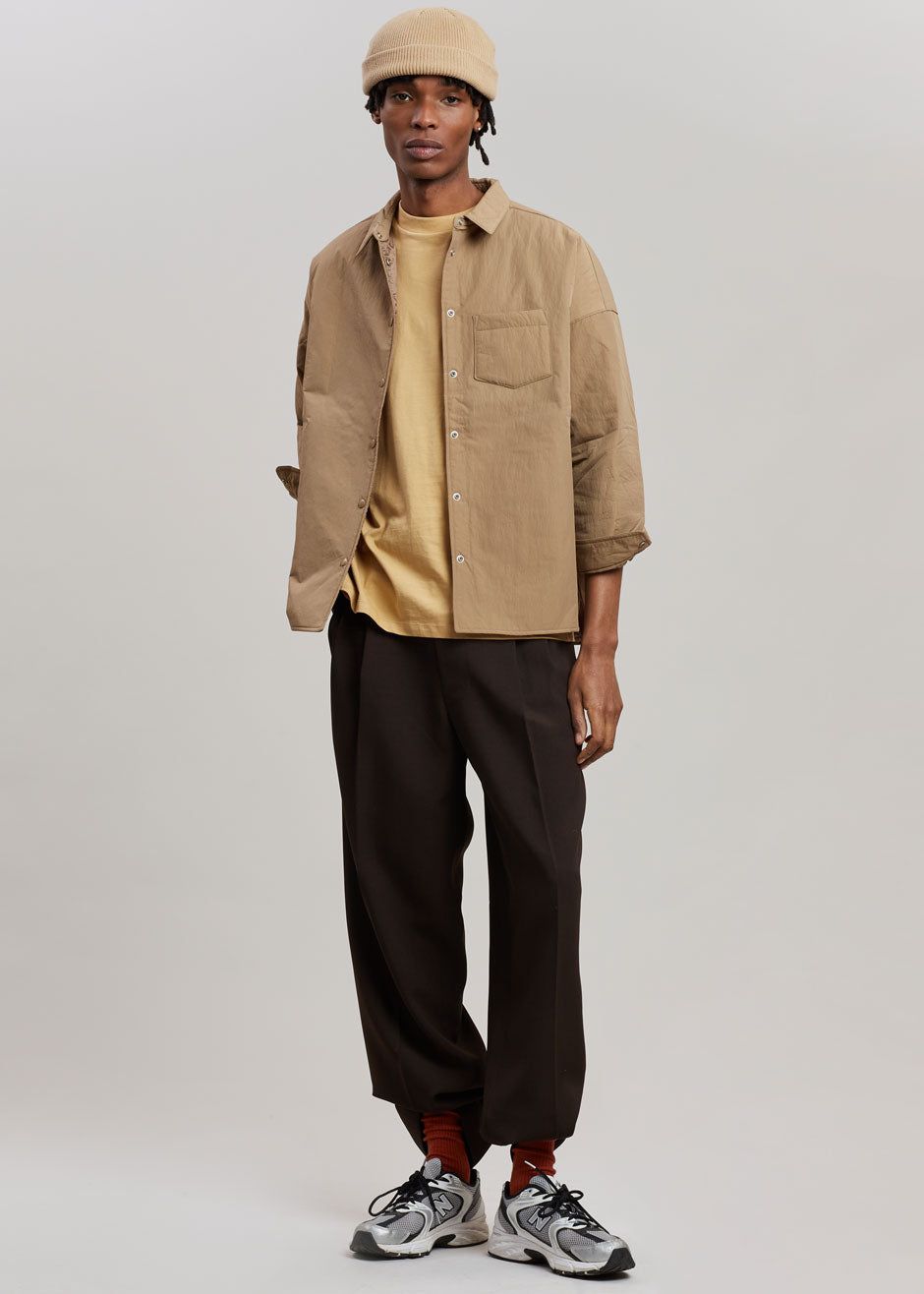 Tove Padded Shirt - Natural sold by Frankie Shop product image thumbnail 6
