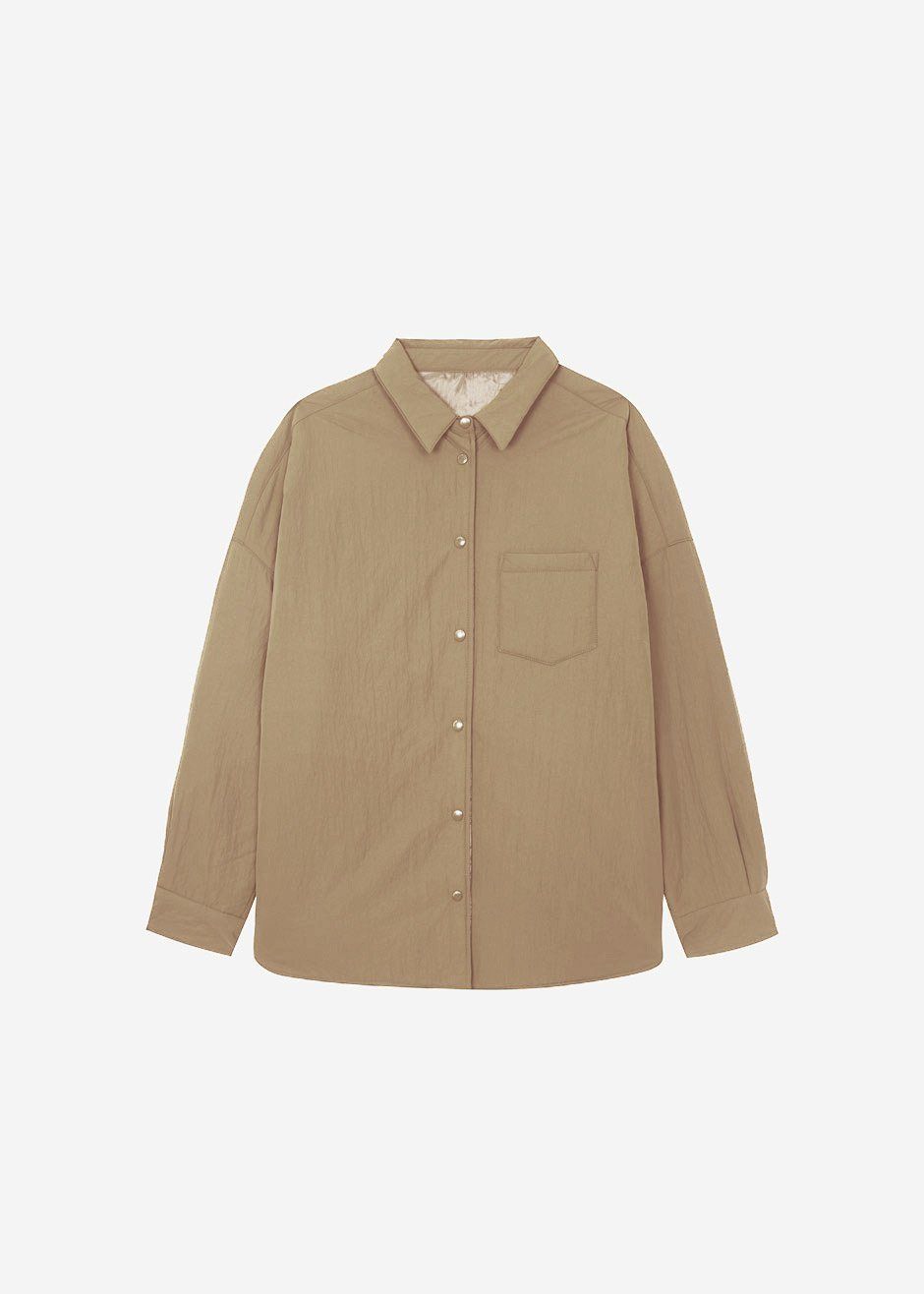 Tove Padded Shirt - Natural sold by Frankie Shop product image thumbnail 13