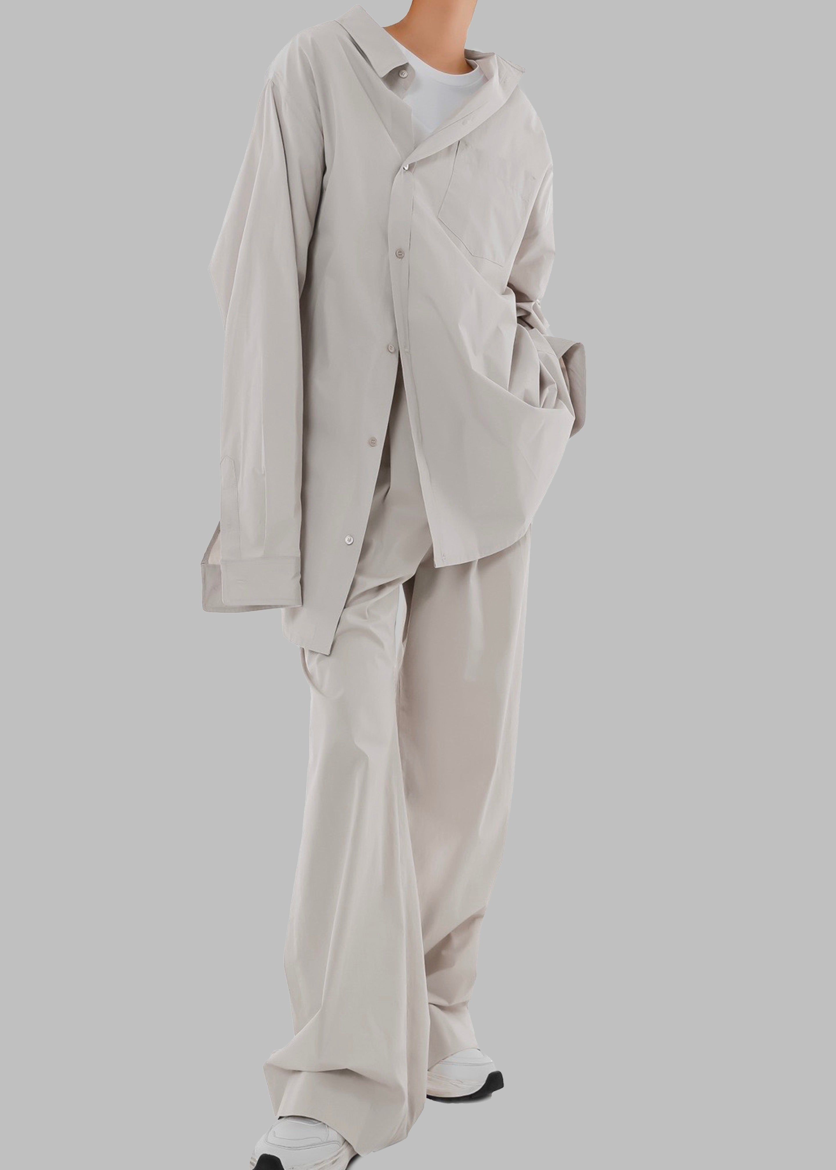 Carly Wide Shirt - Taupe sold by Frankie Shop product image thumbnail 2