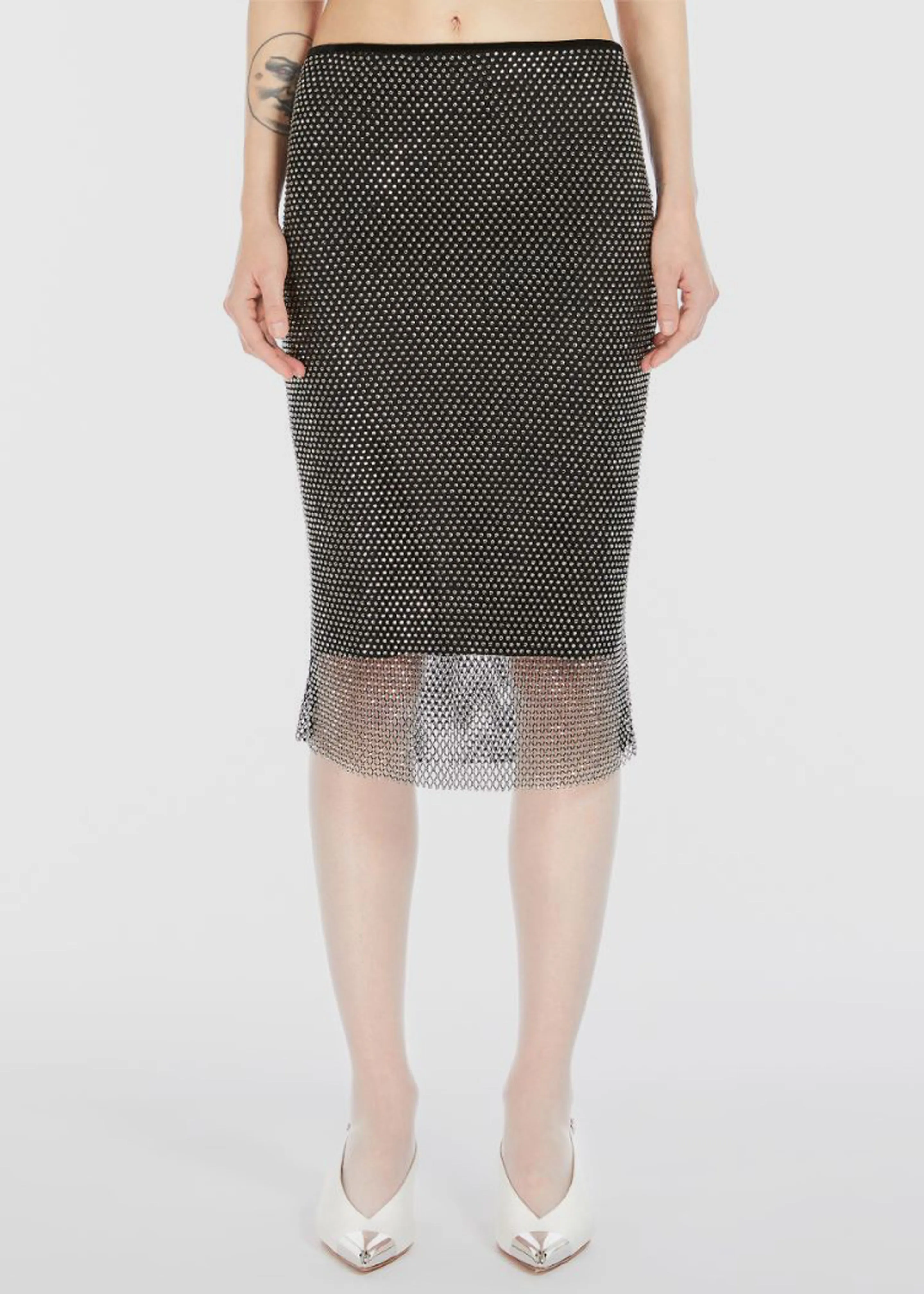 Sportmax Zinnia Skirt - Black sold by Frankie Shop