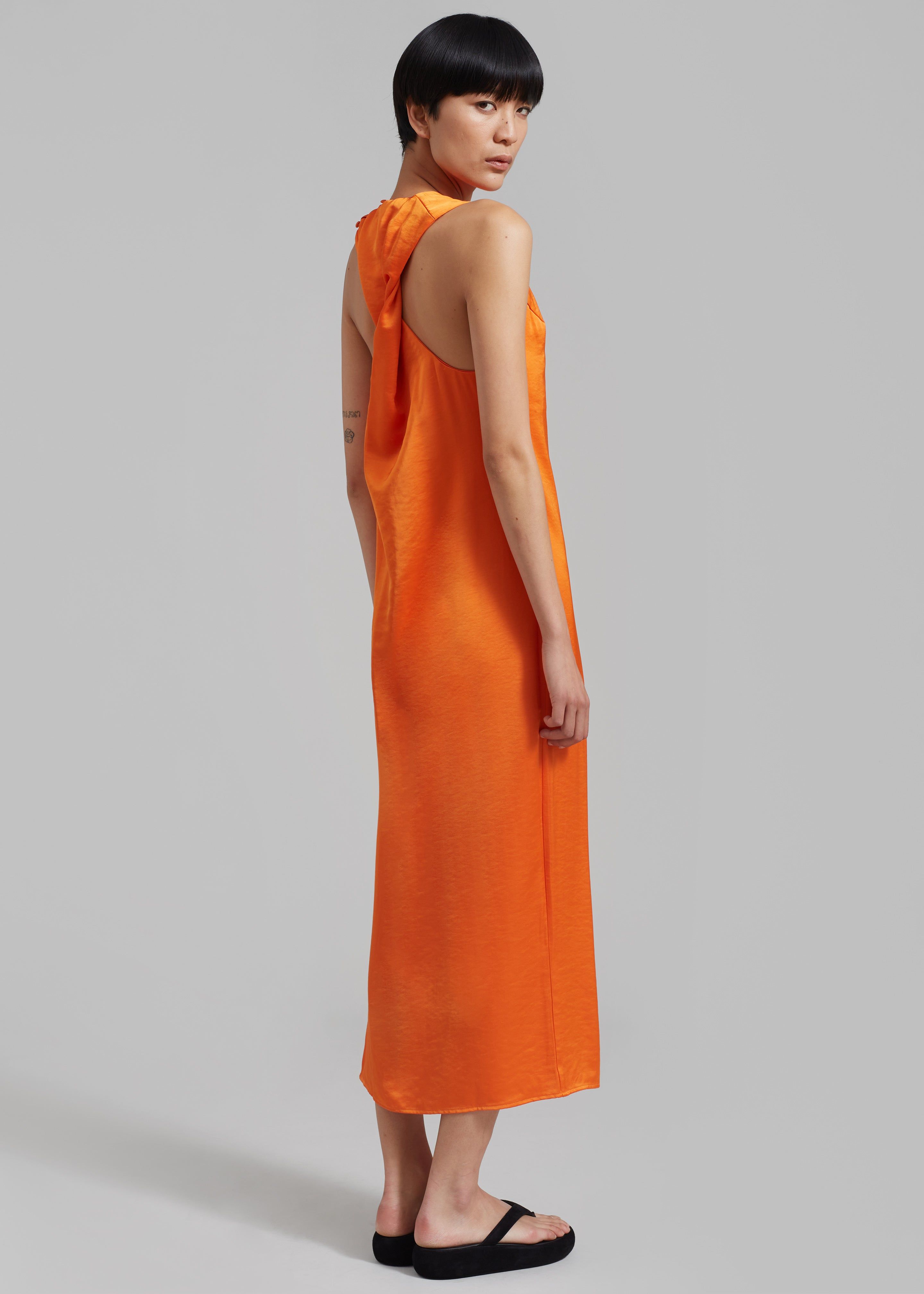 Samsøe Samsøe Ellie Dress - Russet Orange sold by Frankie Shop product image thumbnail 5