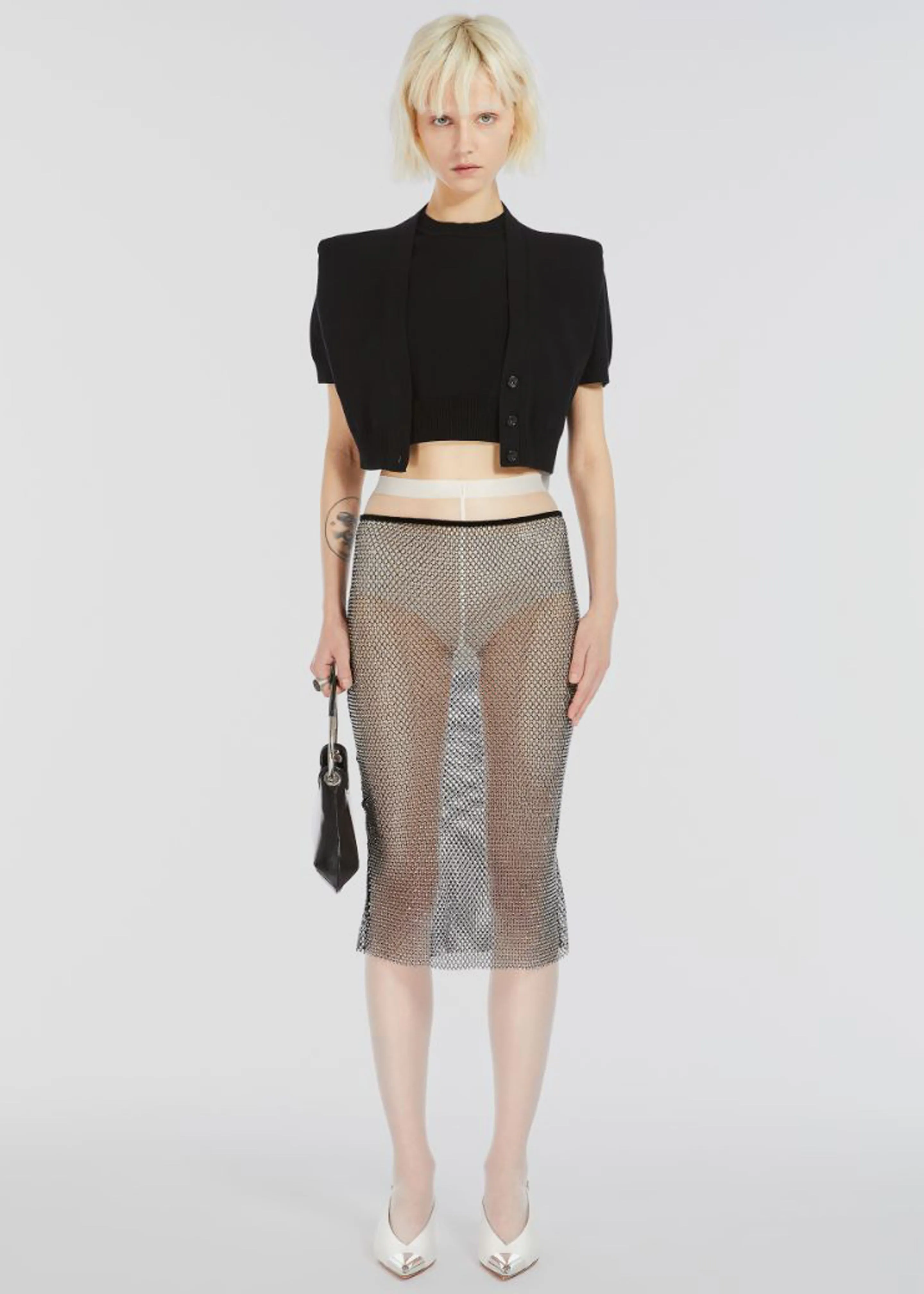 Sportmax Zinnia Skirt - Black sold by Frankie Shop product image thumbnail 2