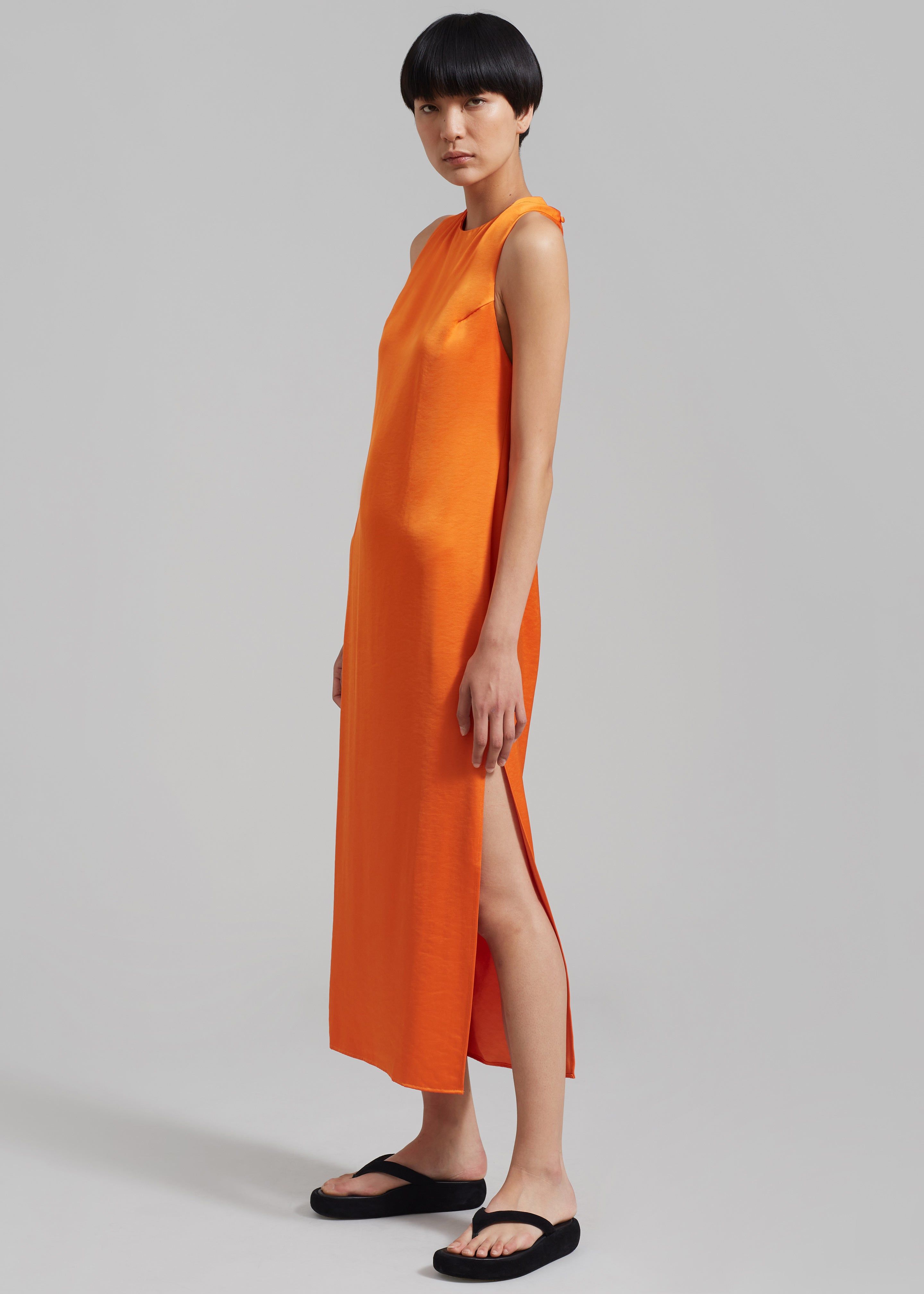 Samsøe Samsøe Ellie Dress - Russet Orange sold by Frankie Shop product image thumbnail 4