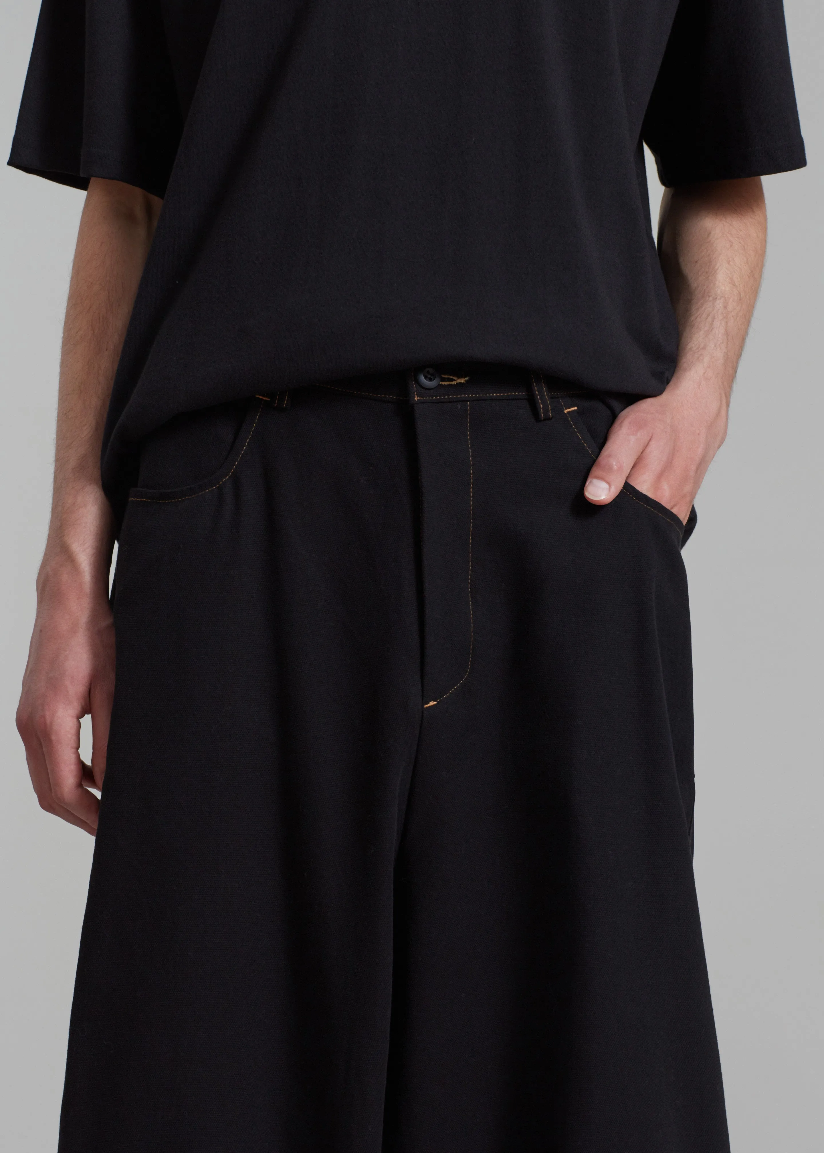 Joshua Baggy Pants - Black sold by Frankie Shop product image thumbnail 3