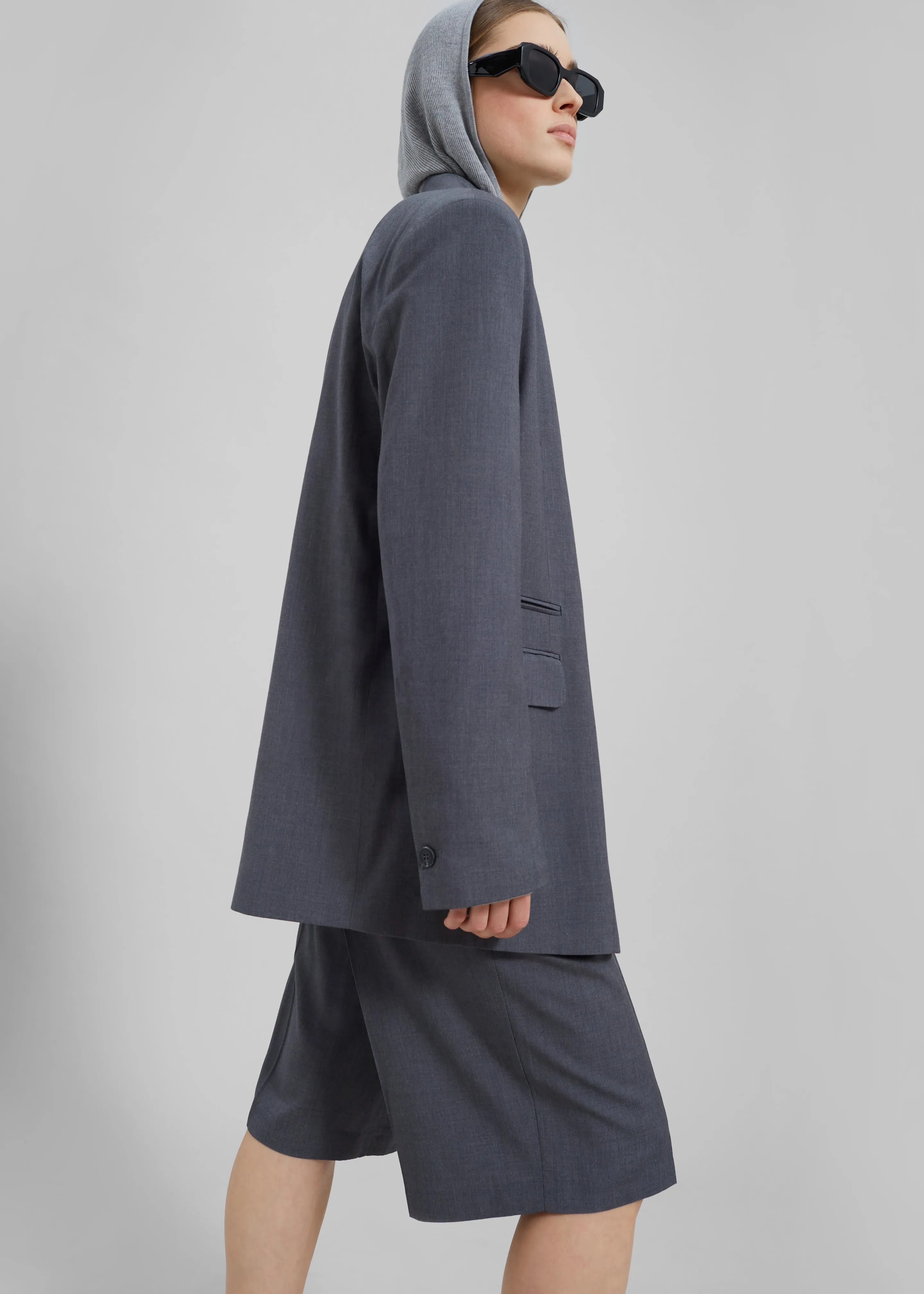 Wilma Blazer - Grey sold by Frankie Shop product image thumbnail 4