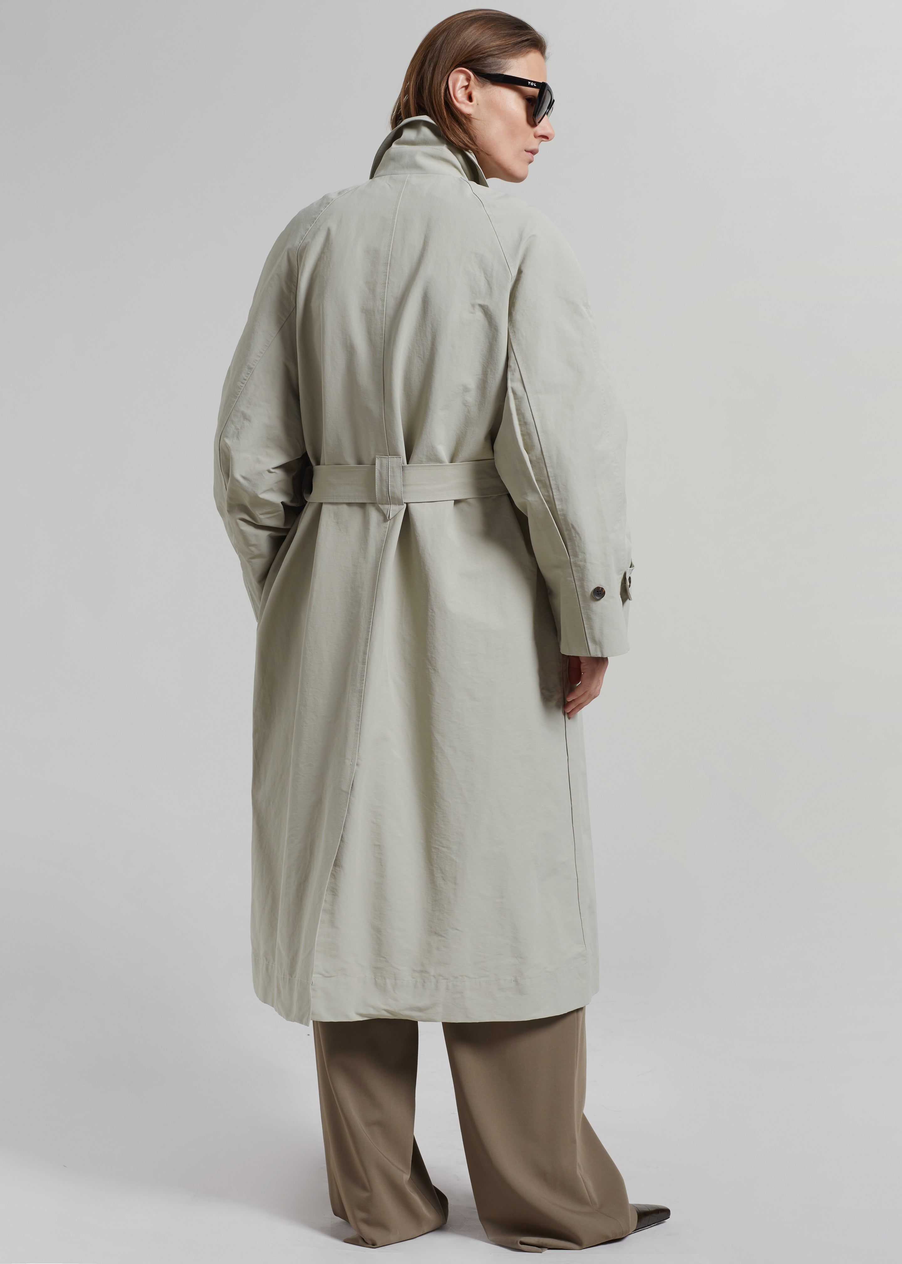 Tal Trench Coat - Pale Khaki sold by Frankie Shop product image thumbnail 6