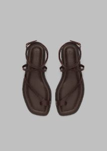 A.Emery Piper Sandal - Walnut sold by Frankie Shop