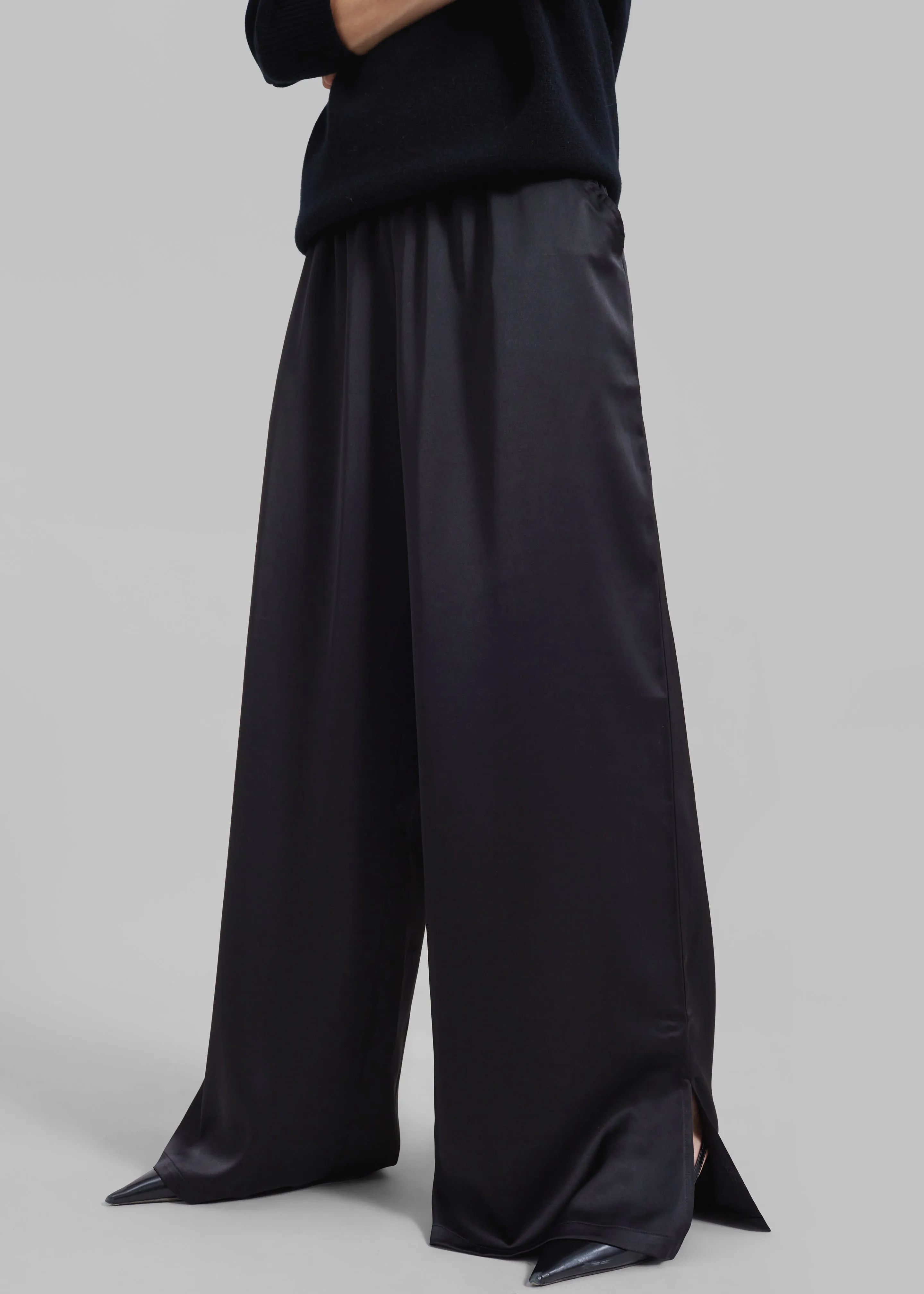 Solaqua The Giulia Pants - Noir sold by Frankie Shop product image thumbnail 4