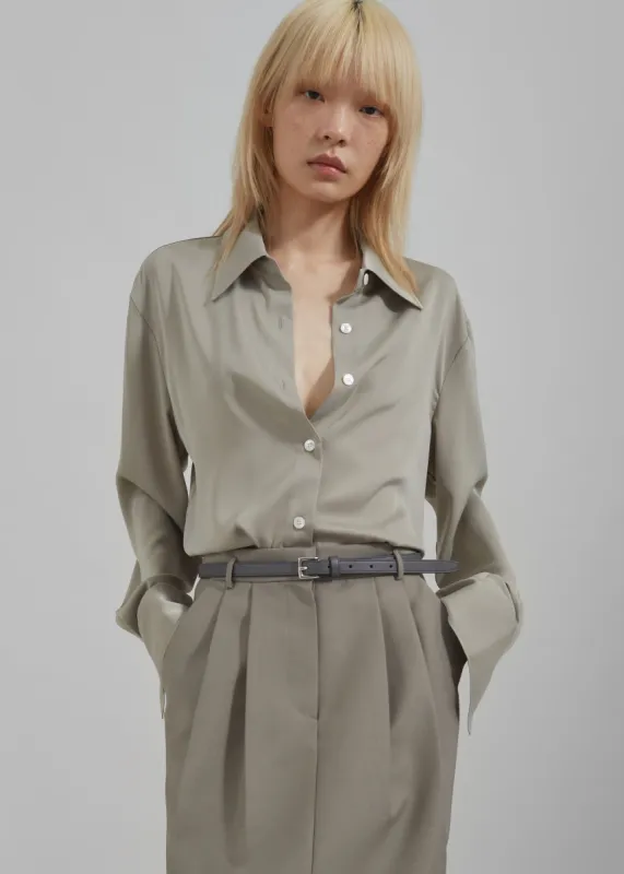 Daylin Button Up Shirt - Khaki sold by Frankie Shop