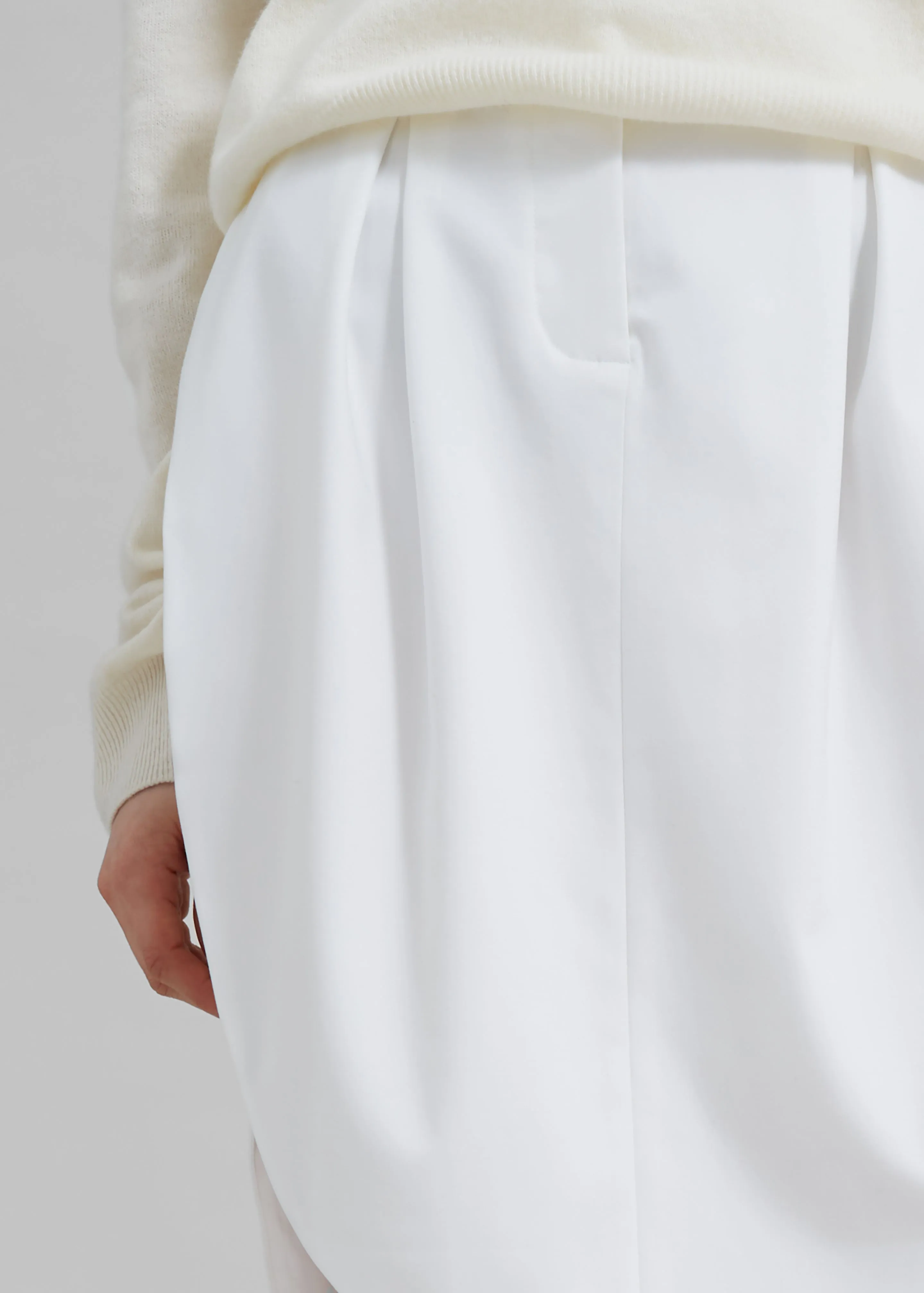 Bevza Tulip Skirt - Ivory sold by Frankie Shop product image thumbnail 3