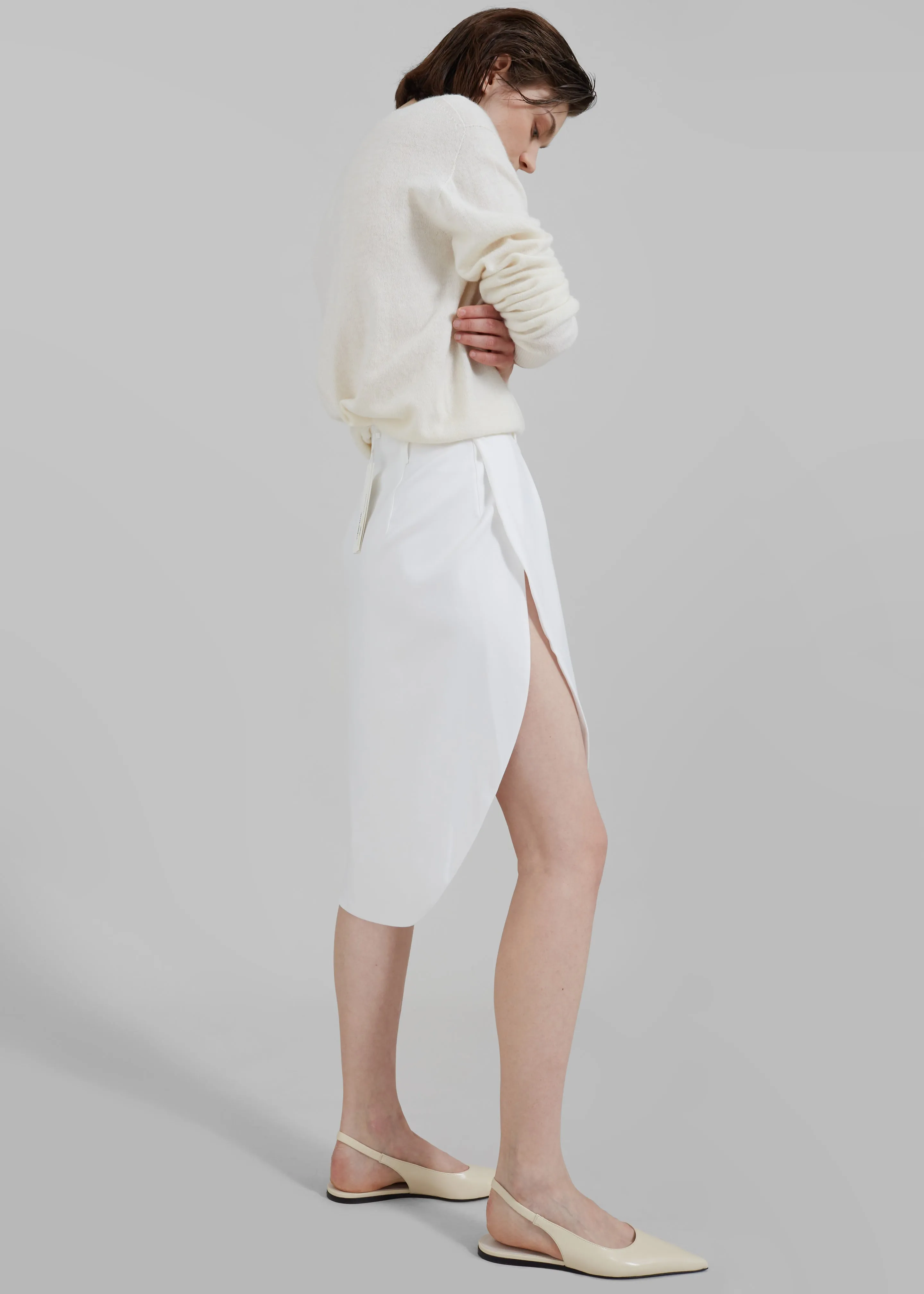 Bevza Tulip Skirt - Ivory sold by Frankie Shop product image thumbnail 4